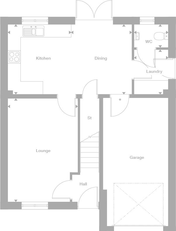 97, Off Catterick Road, Brough With St Giles, Catterick Garrison floorplan