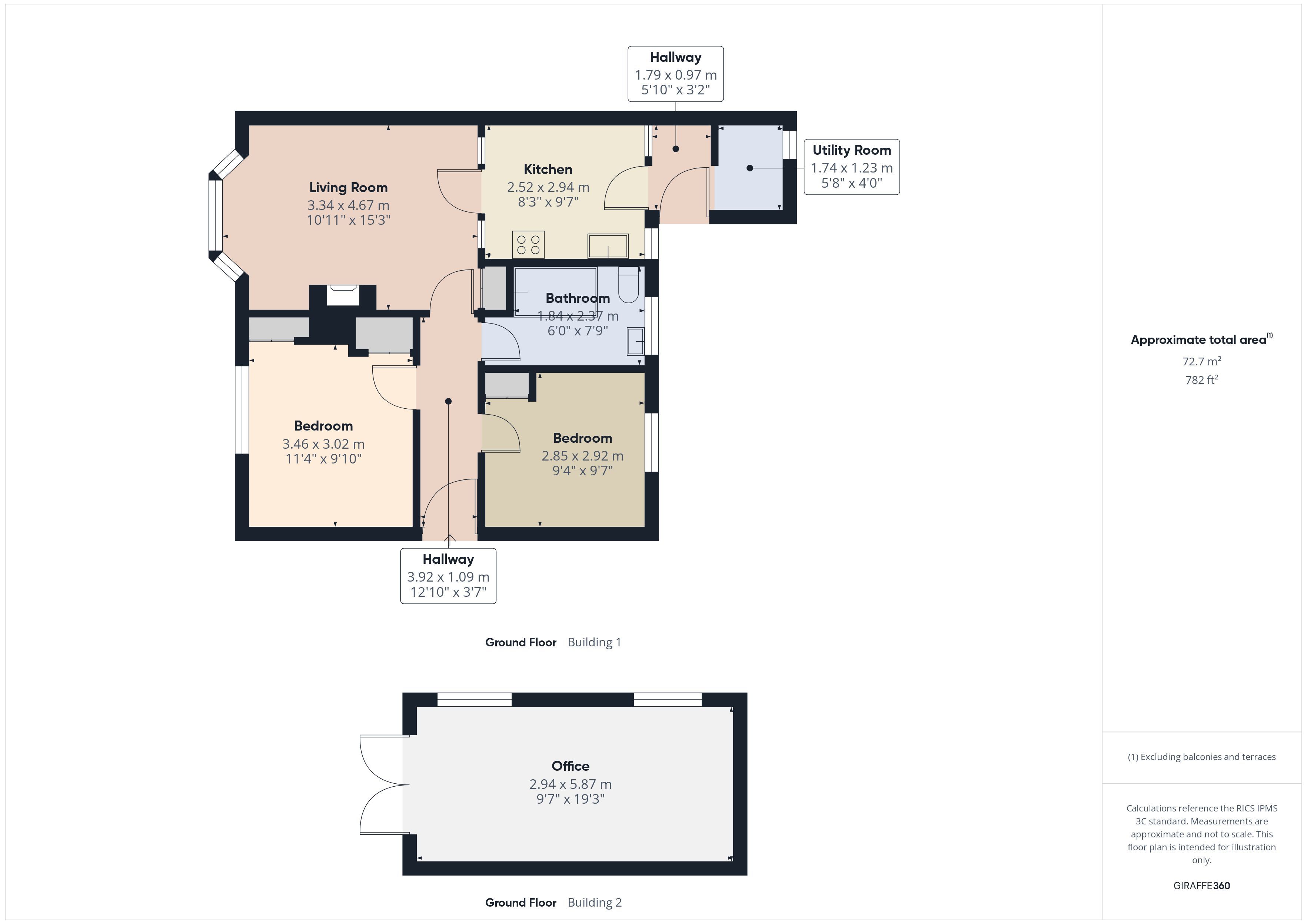 2, Rugwood Road, High Wycombe floorplan