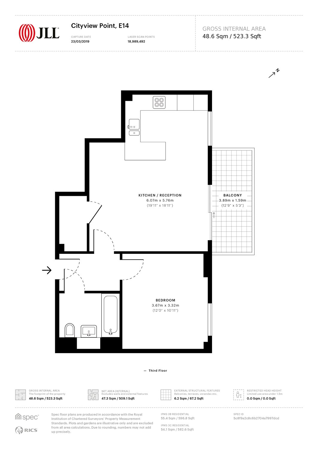 1 Bedrooms  for sale in City View Point, 139 Leven Road, London E14