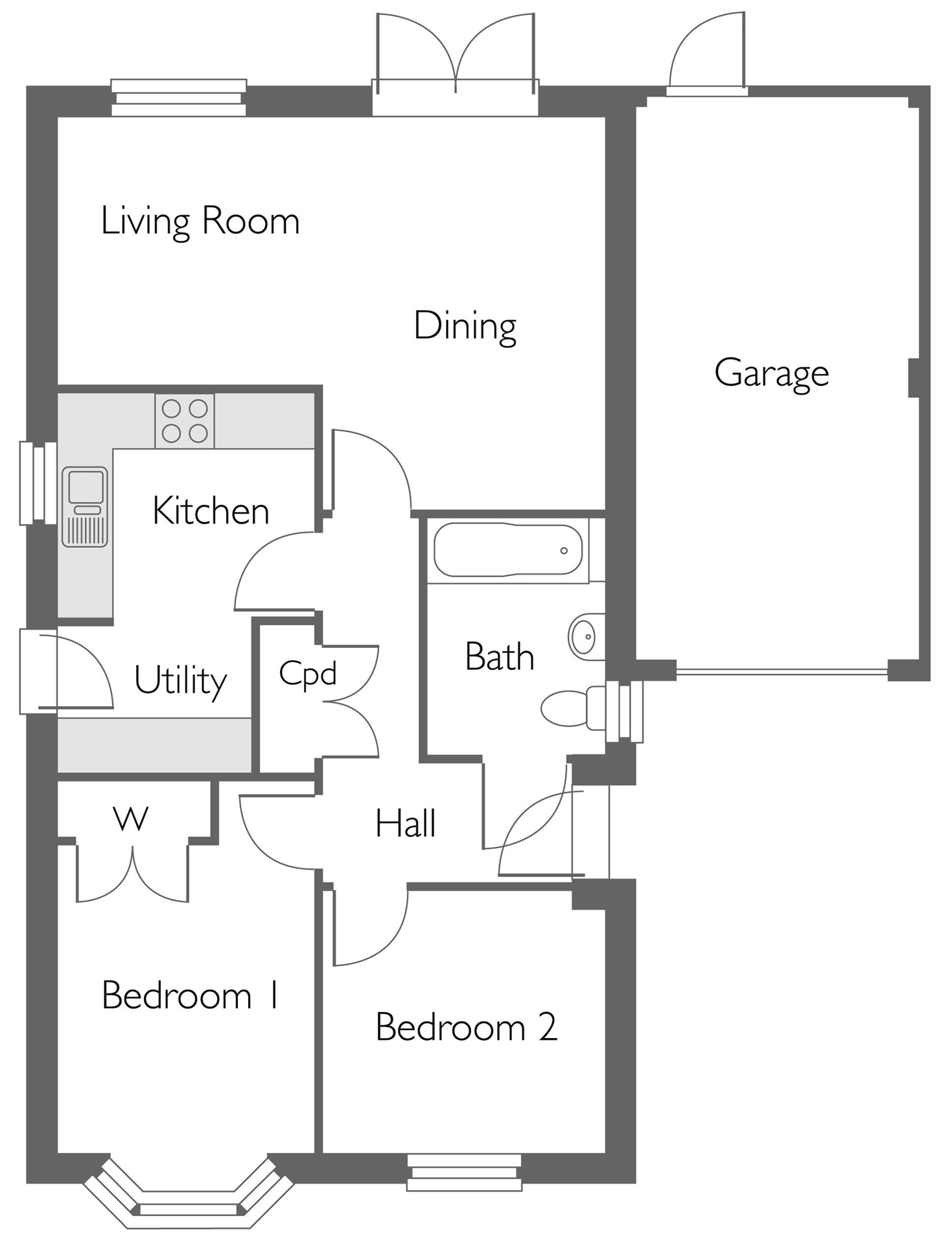 Repps Road, Martham, Great Yarmouth NR29, 2 bedroom detached bungalow for sale 58252447