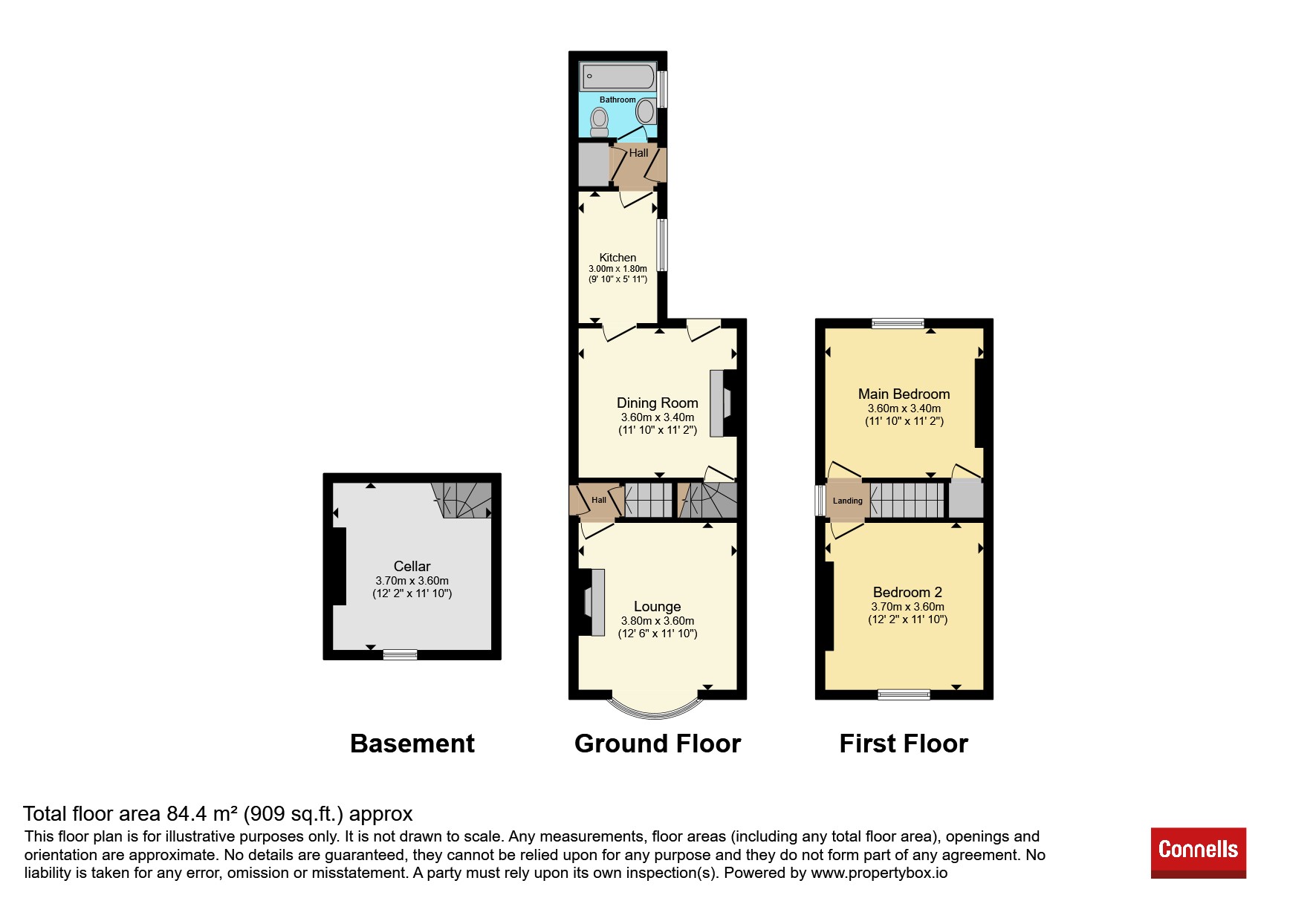 27, Yardley Street, Stourbridge floorplan