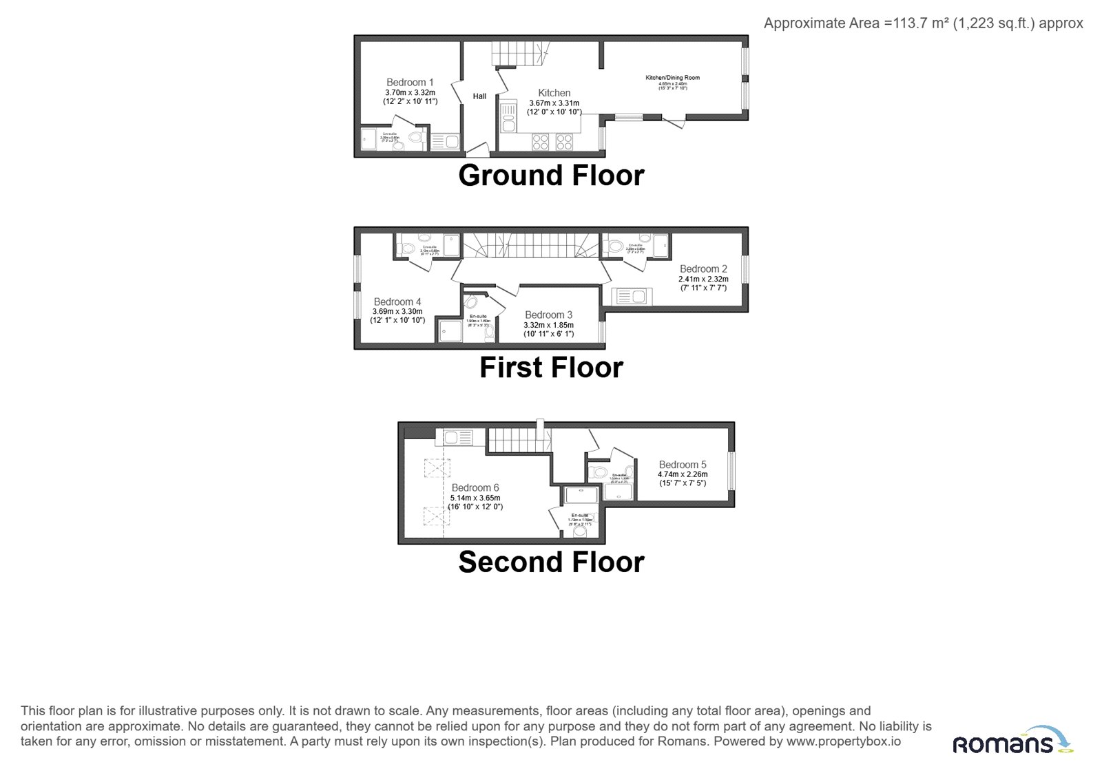 Room 5, 108, Ash Road, Hampshire floorplan