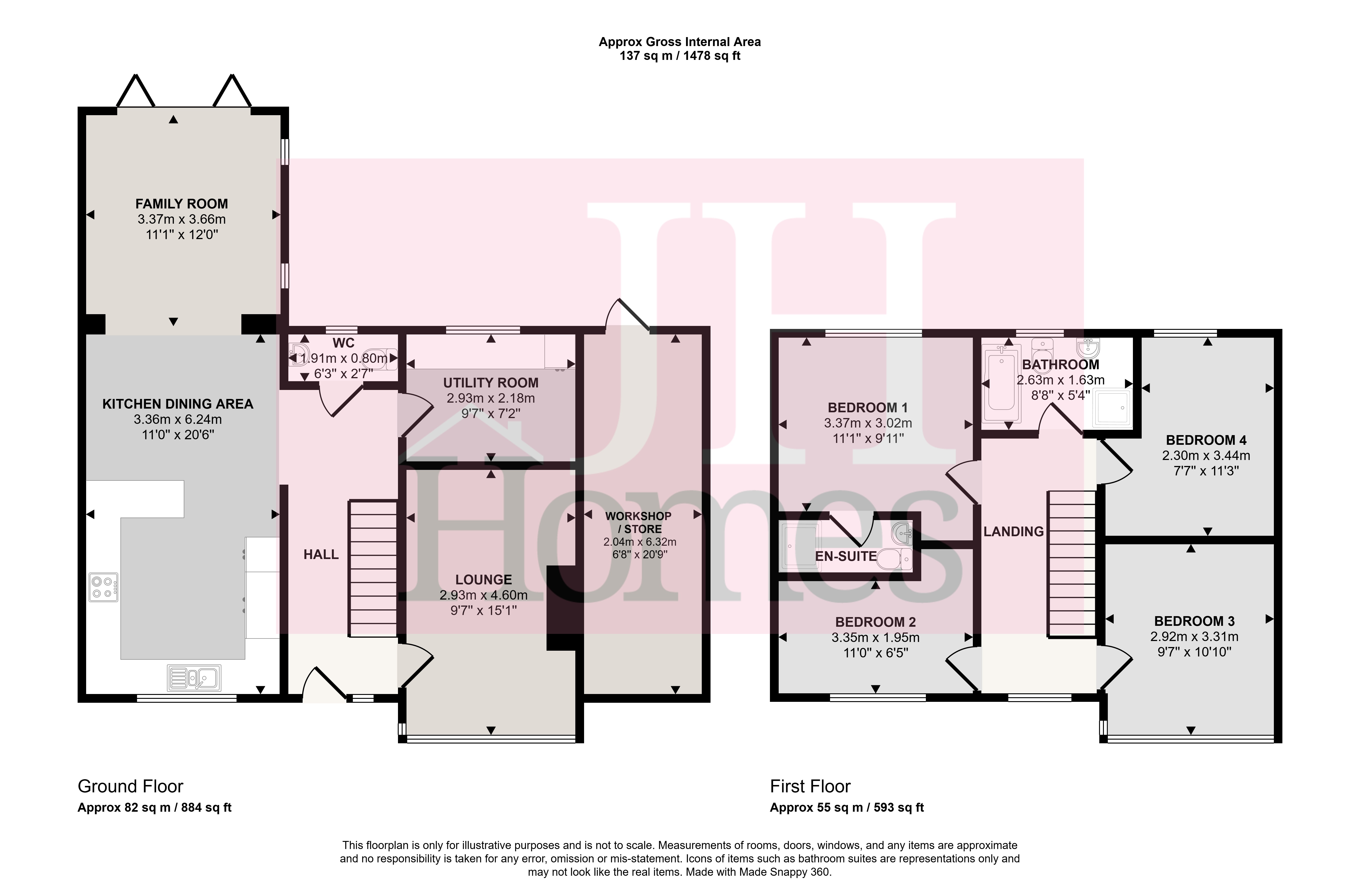 Hoad View, Morecambe Road, Ulverston floorplan