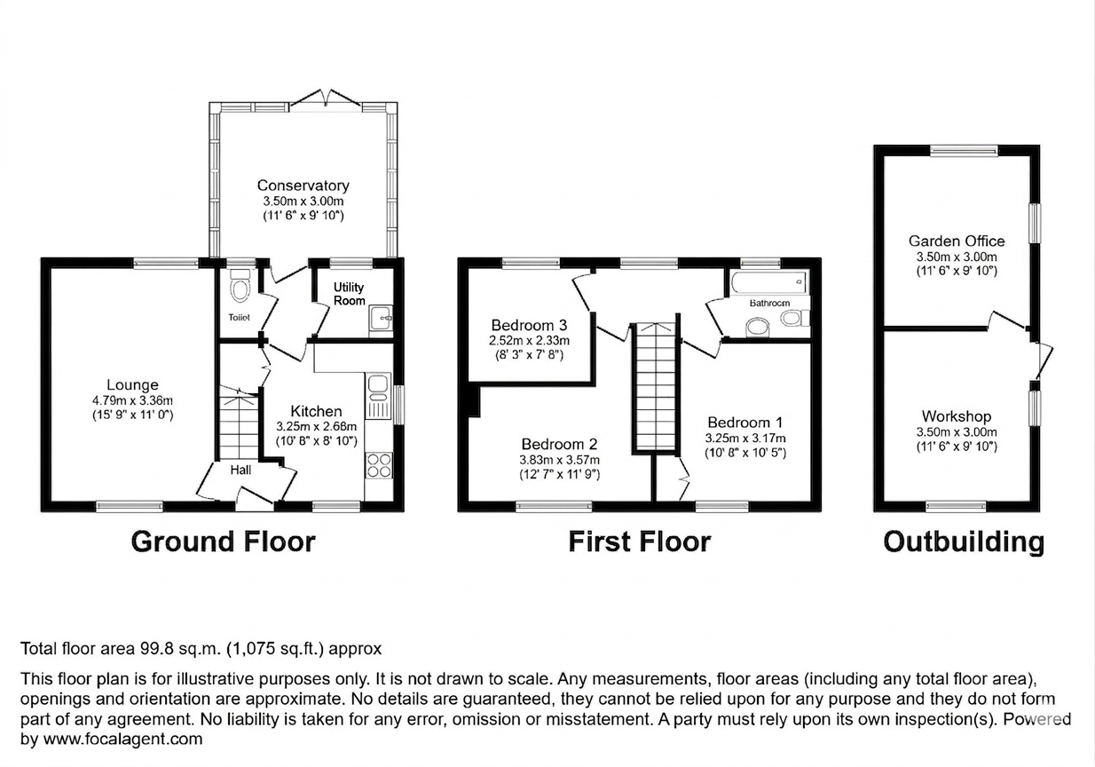 36, Sandy Lane, Hook floorplan