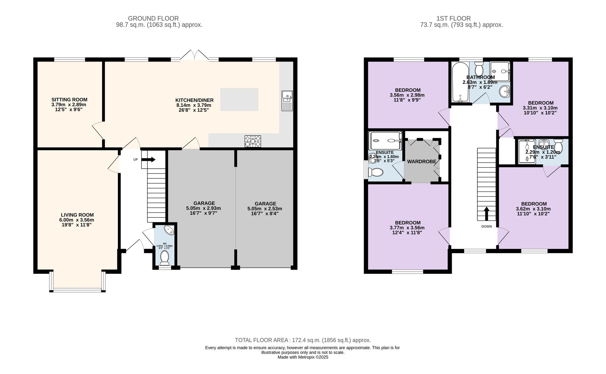 11 Wood Top Avenue, Preston floorplan