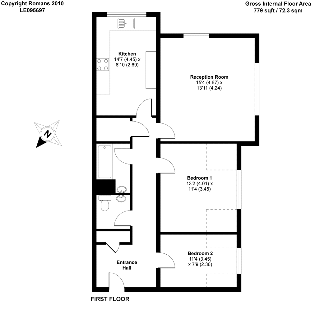 2 Bedrooms Flat for sale in Sadlers Court, Winnersh, Wokingham RG41