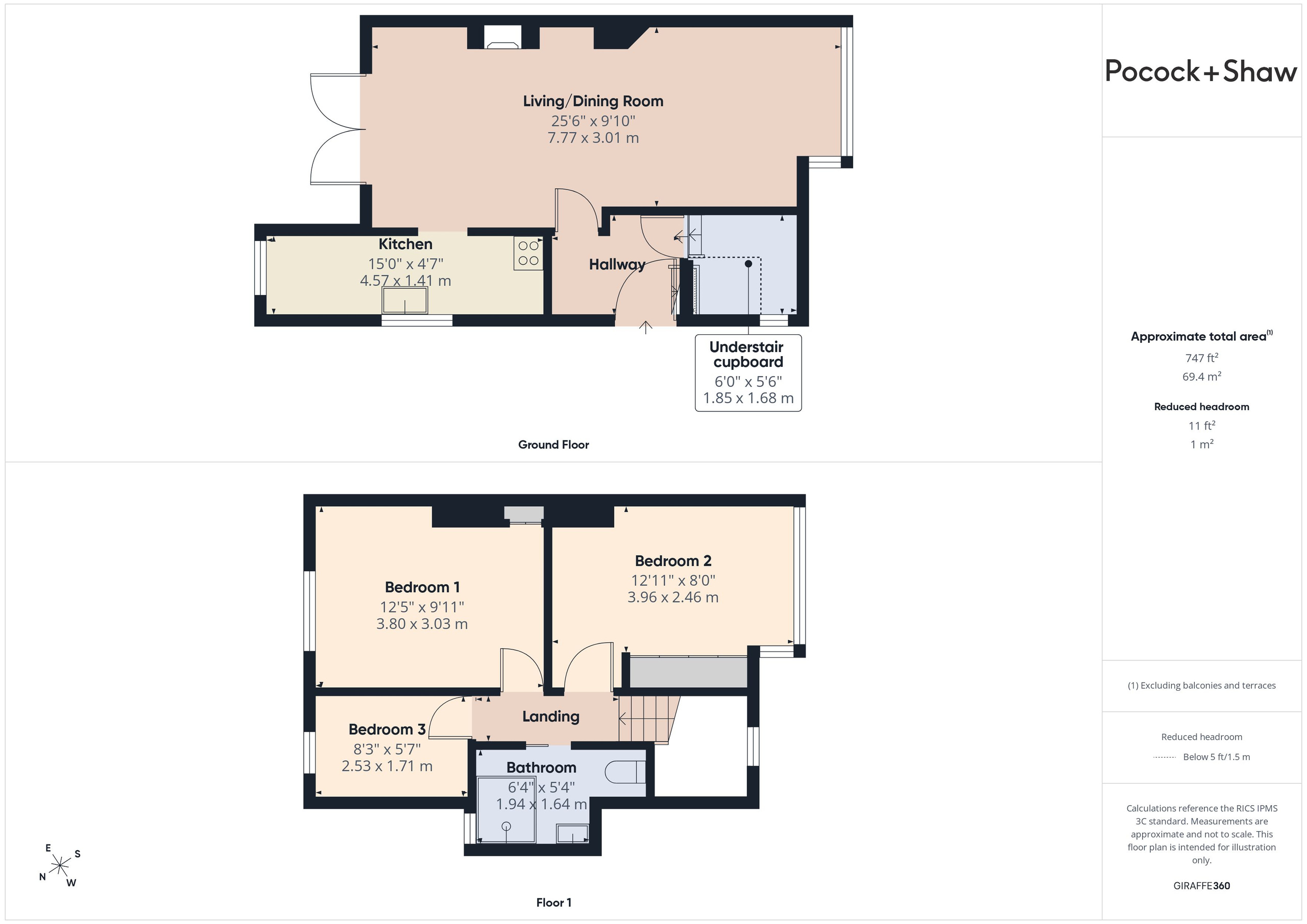 56 Lovell Road, Cambridge floorplan