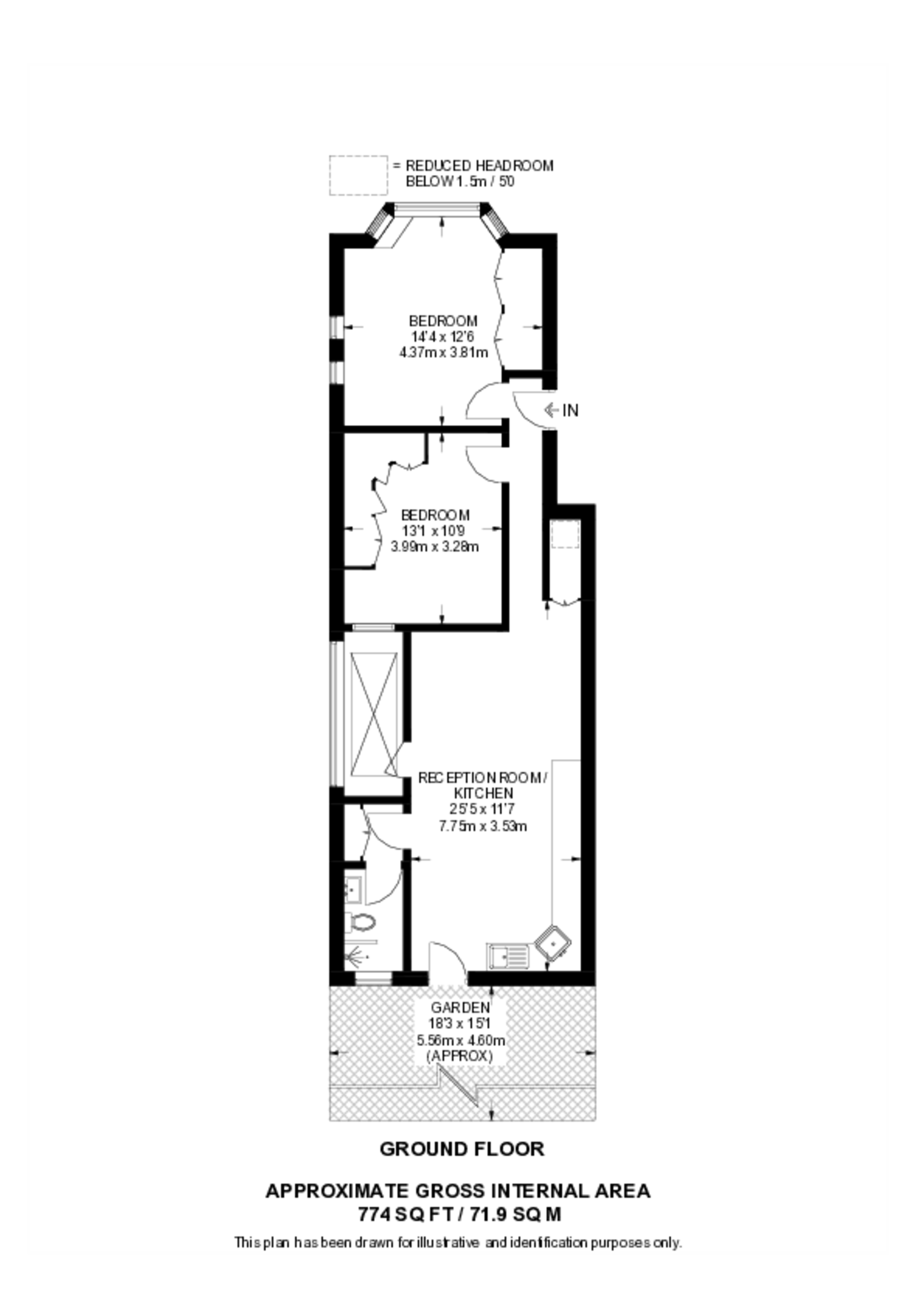 Belton Road, Willesden Green floorplan
