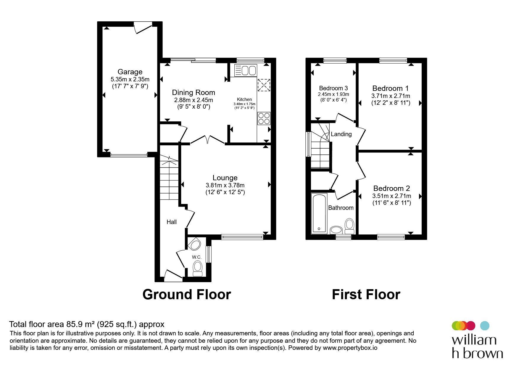 10, Nelson Crescent, Swaffham floorplan