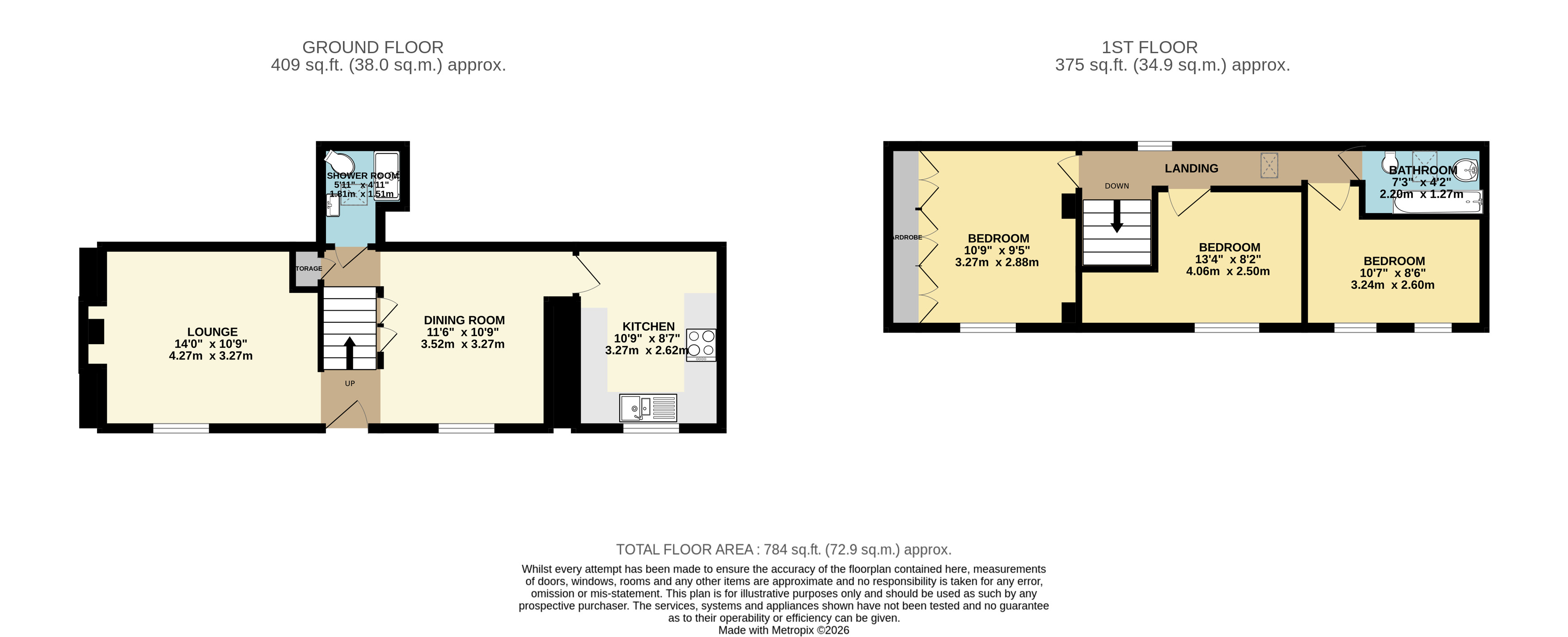 The Cottage, Redruth, Redruth floorplan