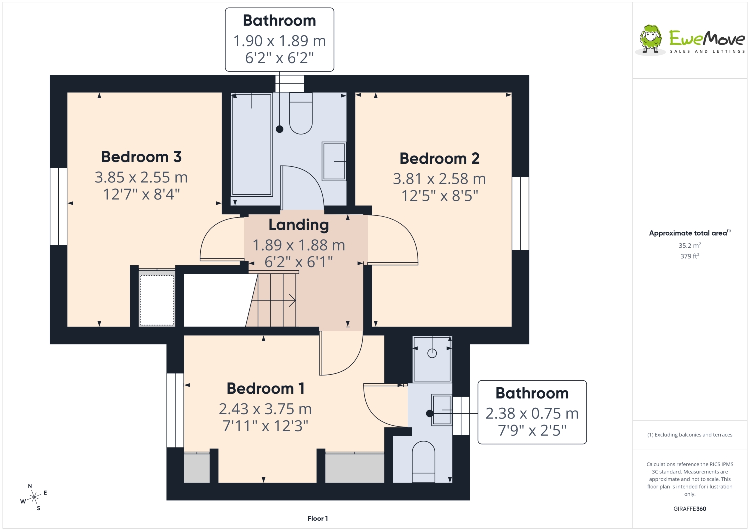 11, Kyle Way Nether Poppleton, York floorplan