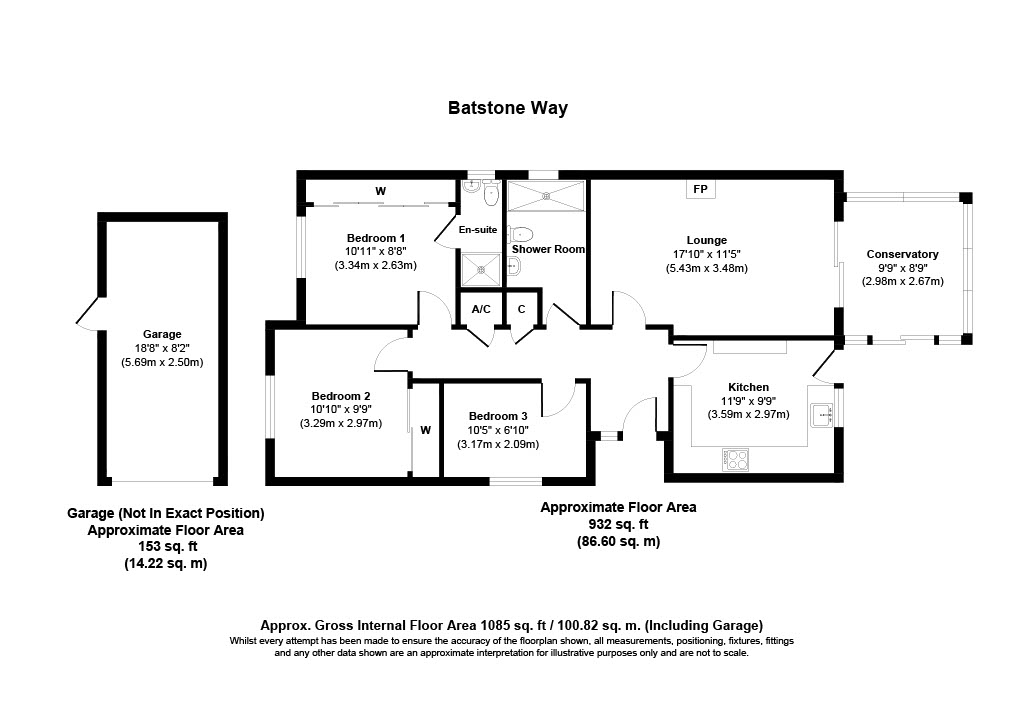 2, Batstone Way, Dorset floorplan