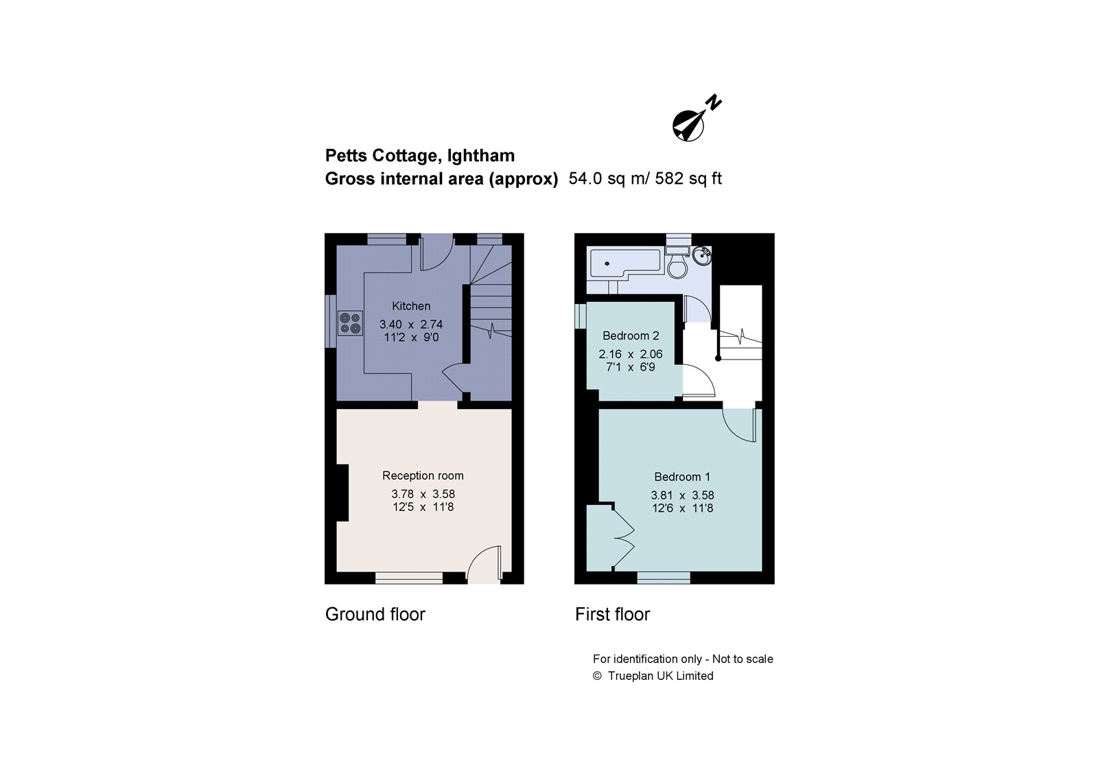 Petts Cottage,, The Street, Sevenoaks floorplan