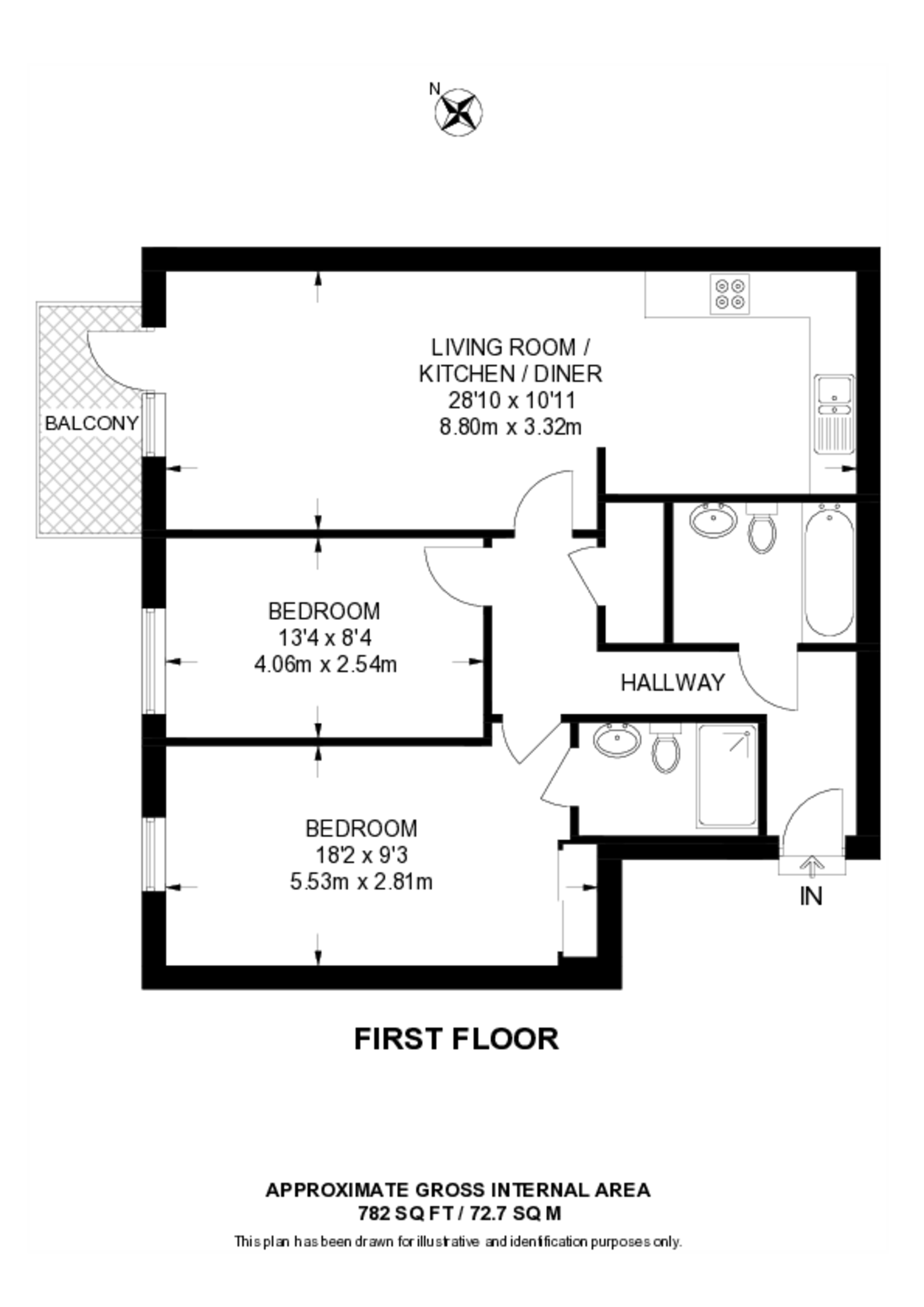 St Lukes Square, Canning Town floorplan