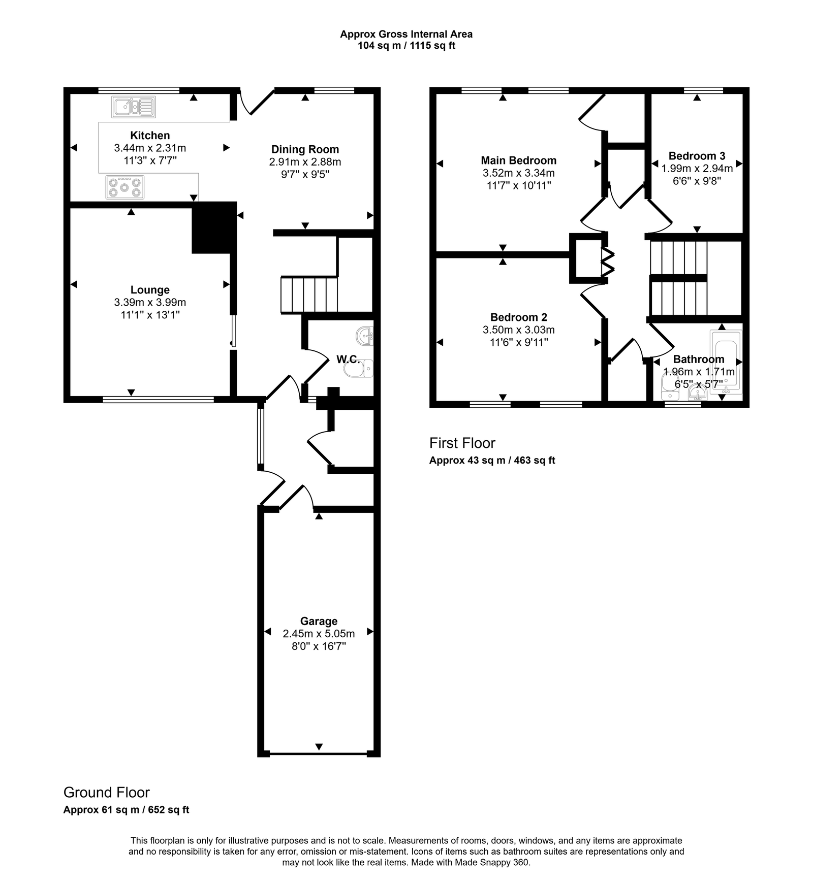 Gorlangton Close, Bristol floorplan