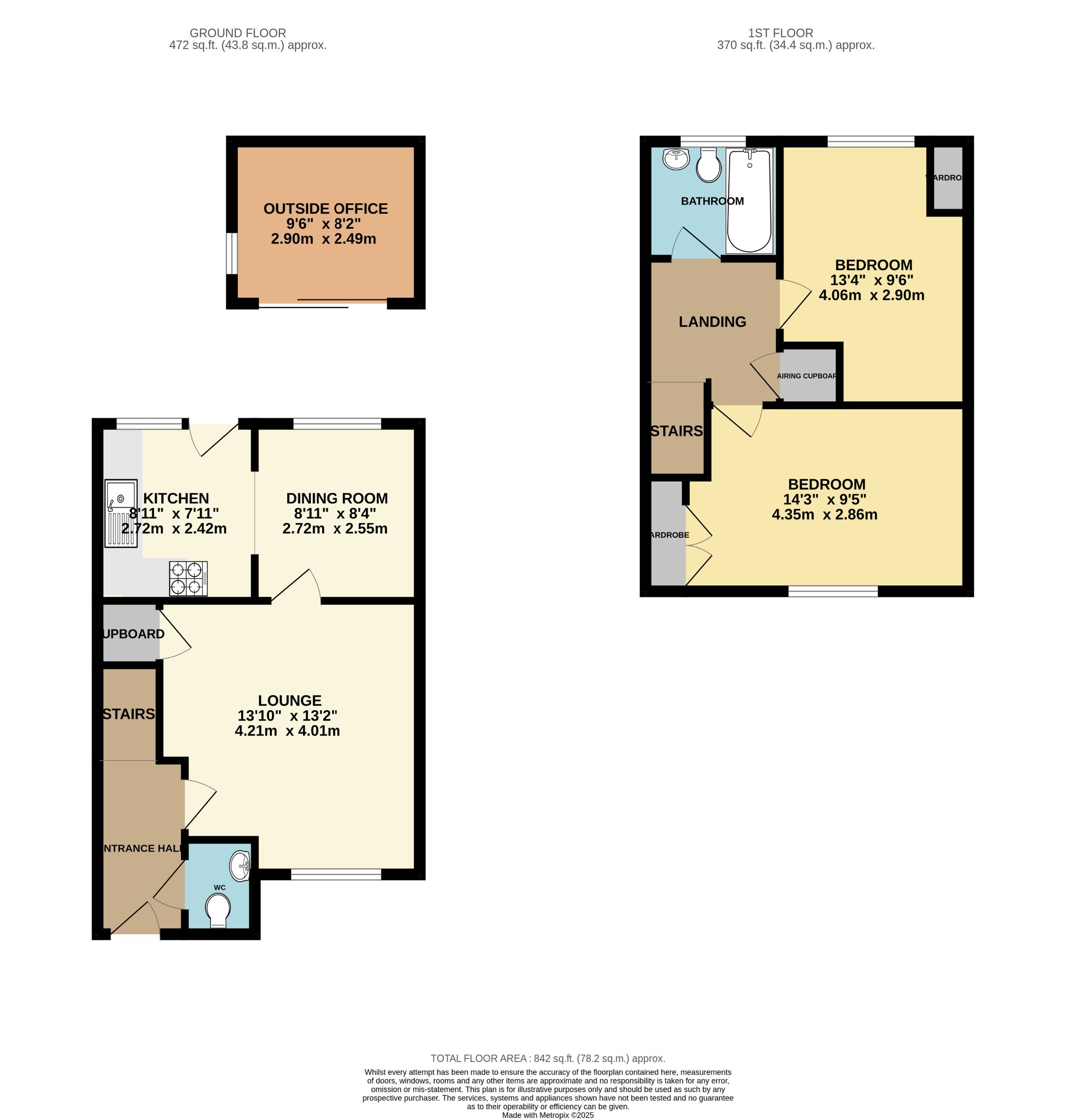 12 Boseley Way, Cinderford floorplan
