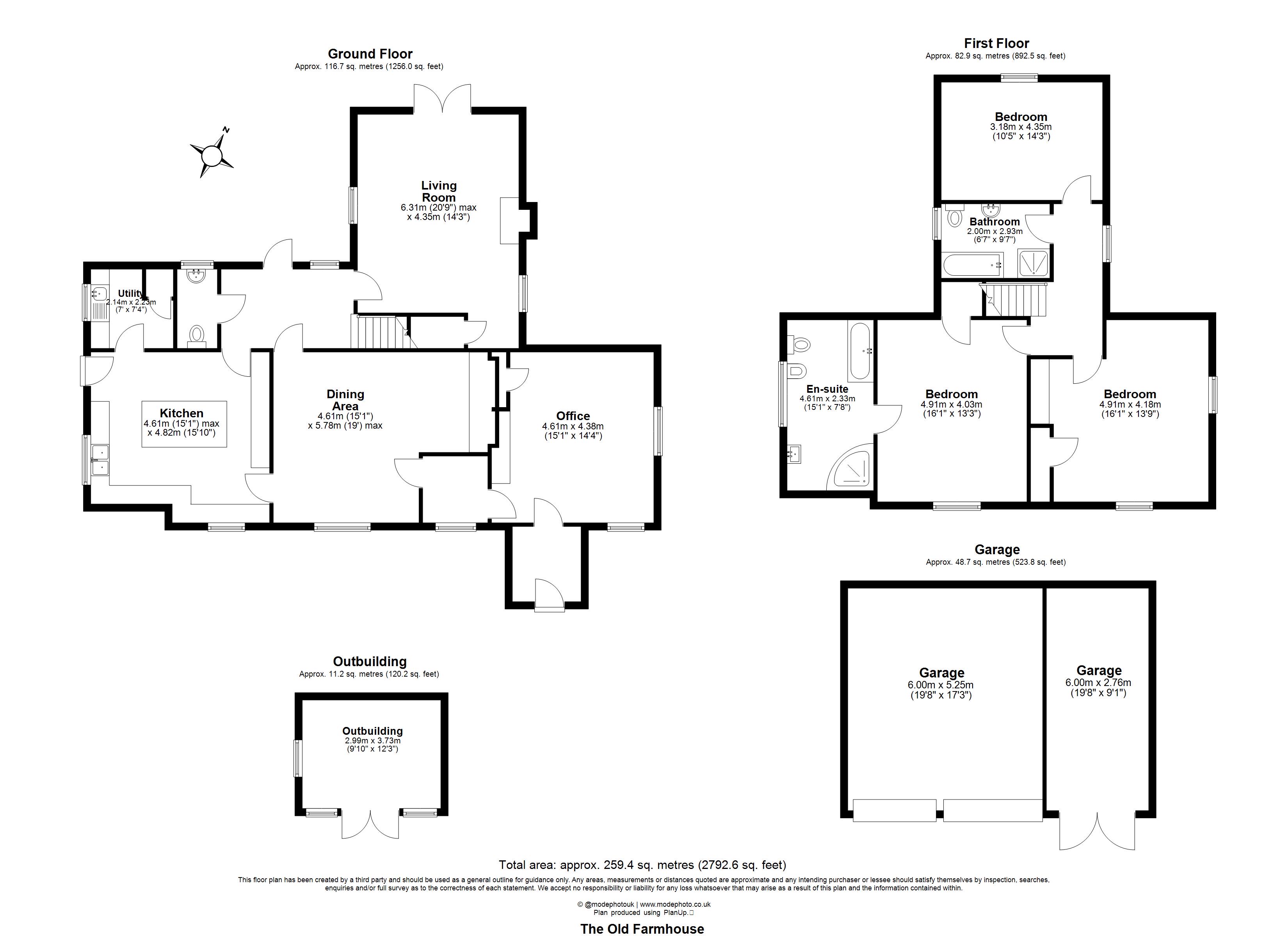 The Old Farmhouse, 28, The Street, Newmarket floorplan