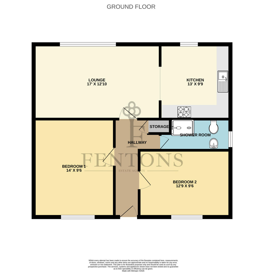 Flat 20, Great Eastern Court, Woodberry Way, Walton On The Naze floorplan