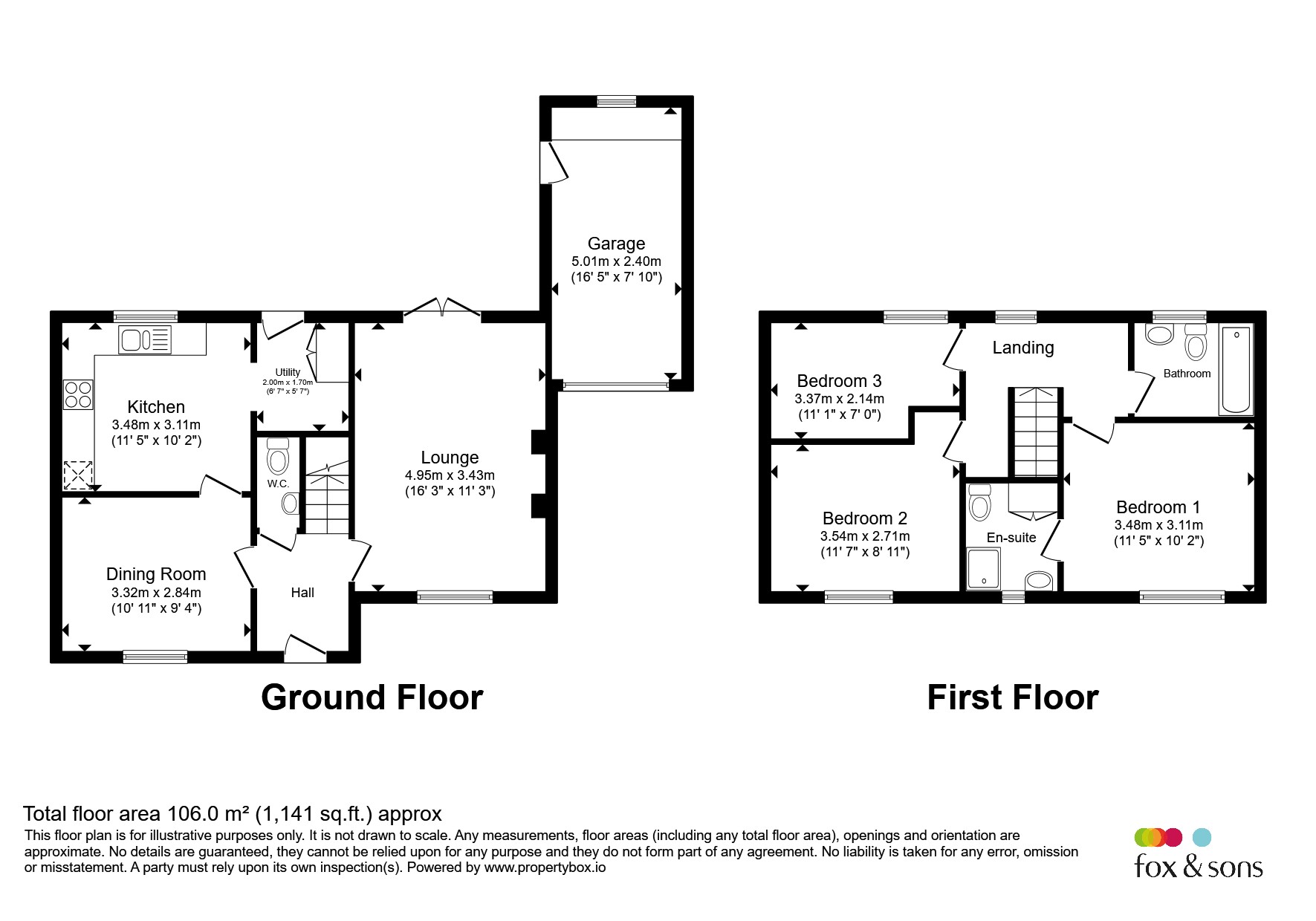 2, Hill View Close, Ilminster floorplan
