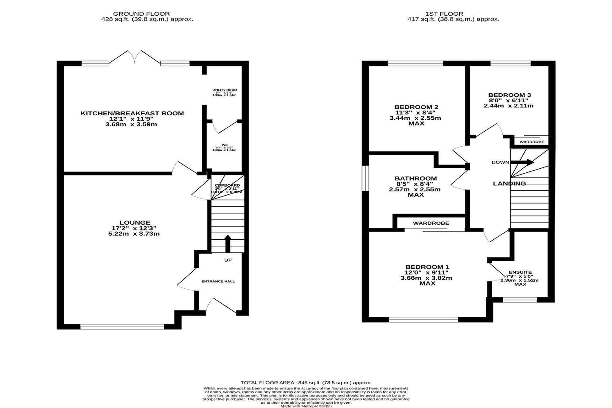 8 Thomas Gray Road, Stockport floorplan