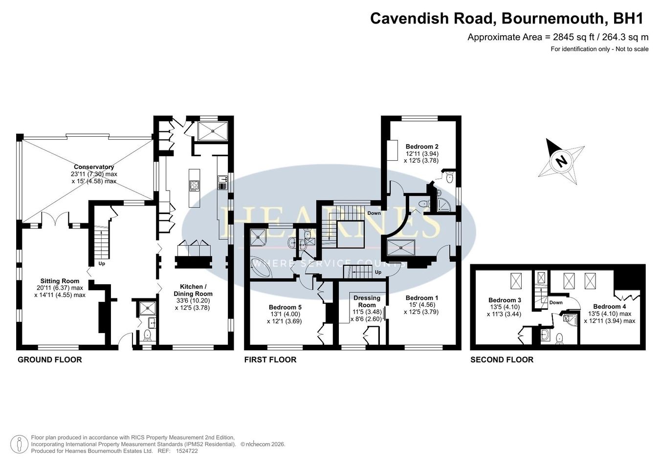 35a, Cavendish Road, Bournemouth floorplan