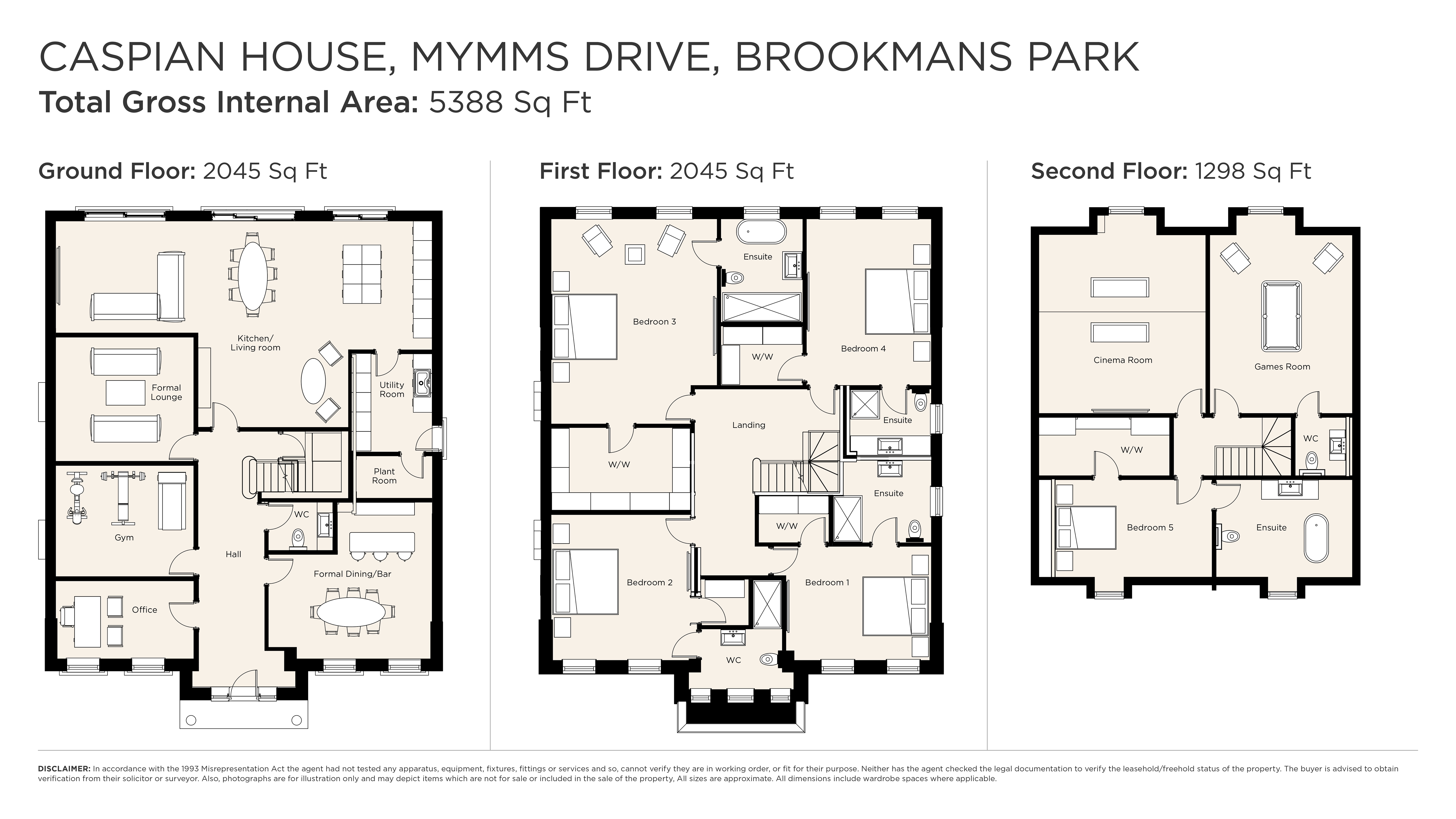 Mymms Drive, Brookmans Park floorplan