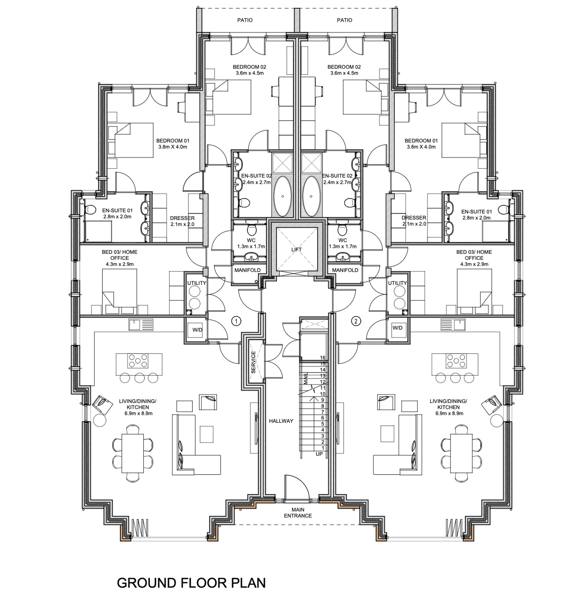 Apt 1 292 Telegraph Road, Heswall, Wirral floorplan