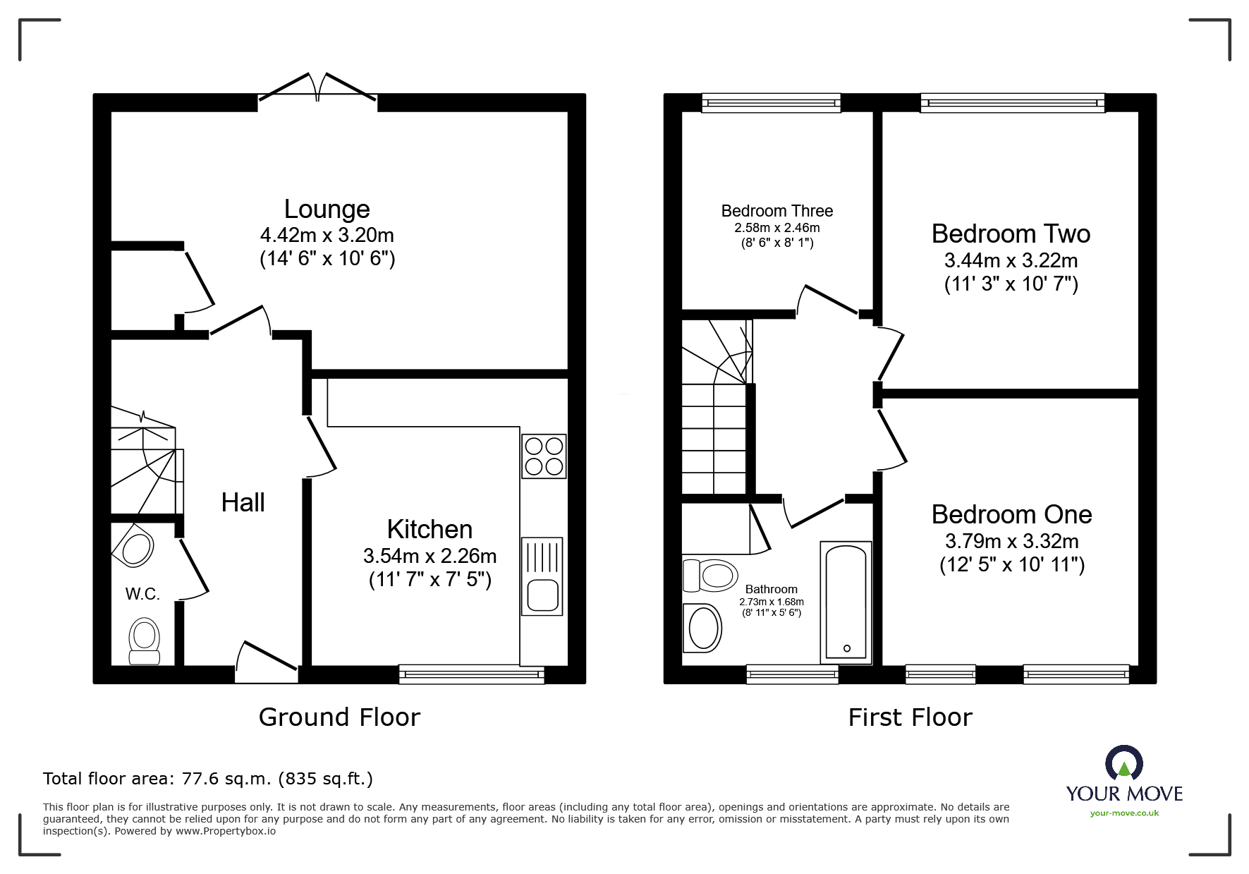 2A,, Masons Way, Barnsley floorplan