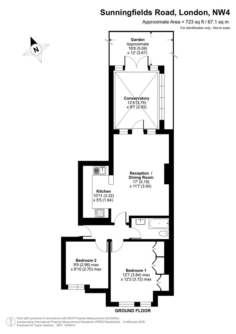Sunningfields Road, Hendon floorplan