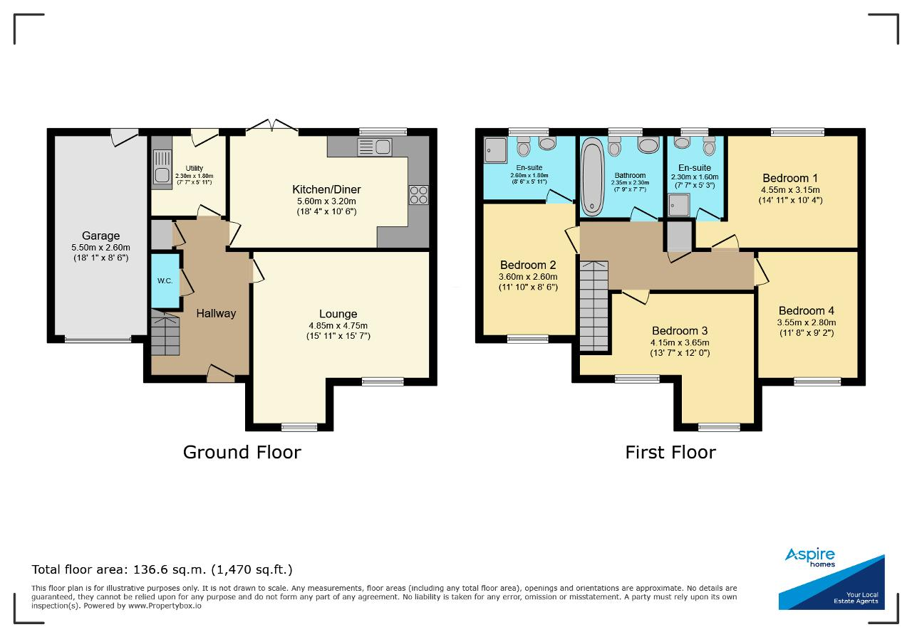 10a, Little Holme Road, Kings Lynn floorplan