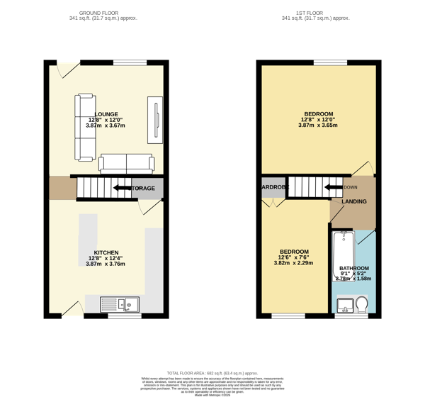 38, Hawthorn Street, Manchester floorplan