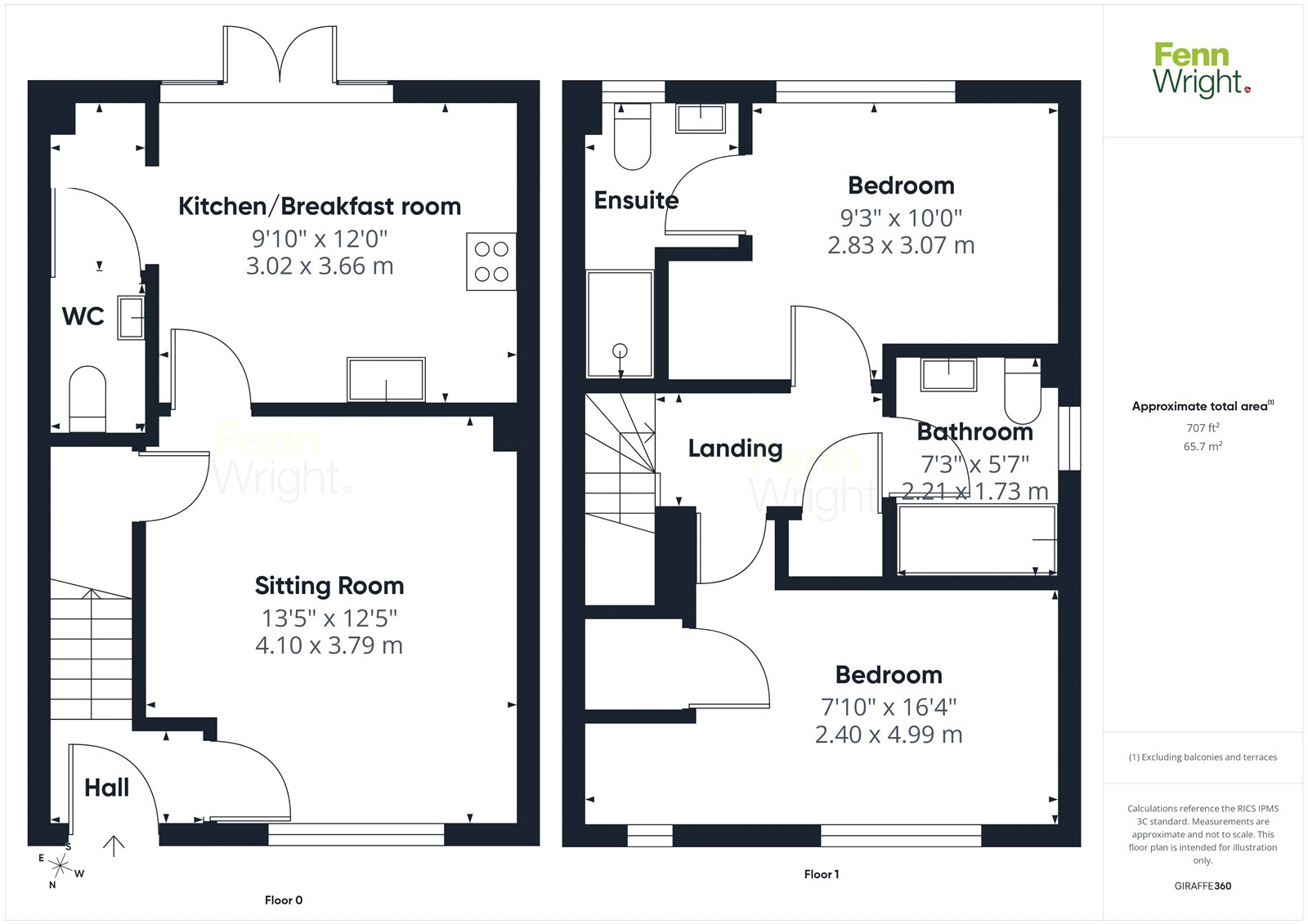 14, Daisy Way, Stowmarket floorplan