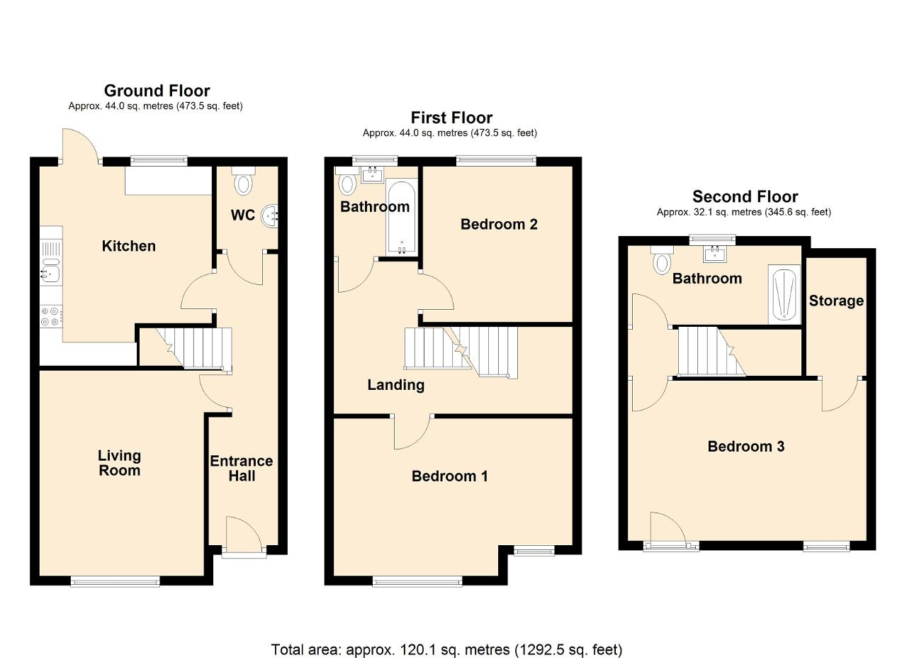 259, Hawthorn Avenue, Hull floorplan