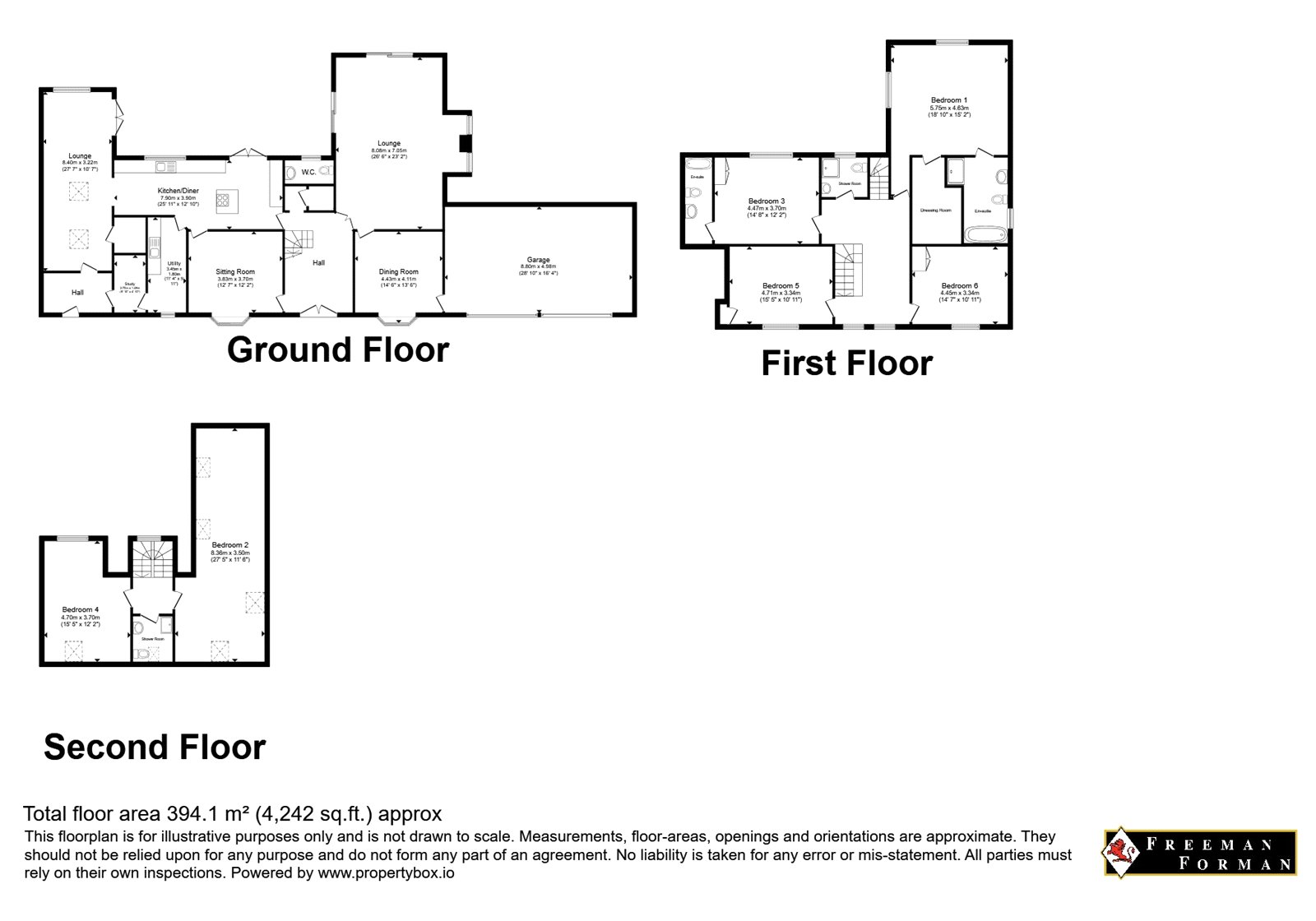 Southlands,, Firgrove Road, Heathfield floorplan