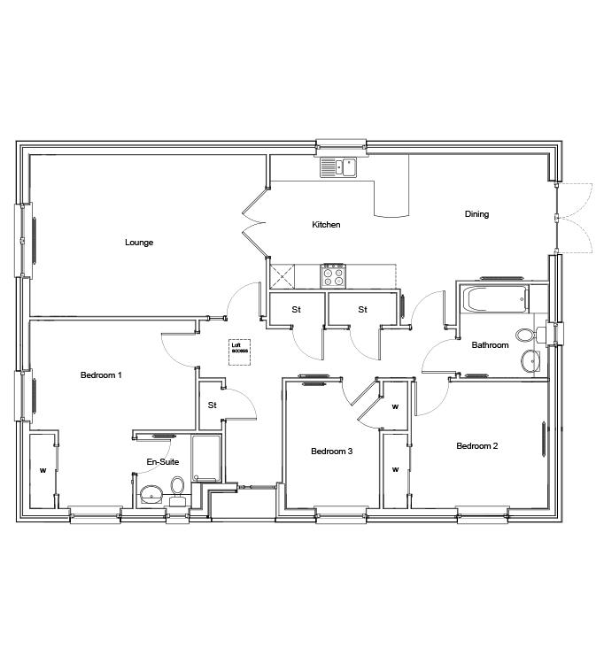 Plot 18, The Tay, Lanark Road, Carluke floorplan