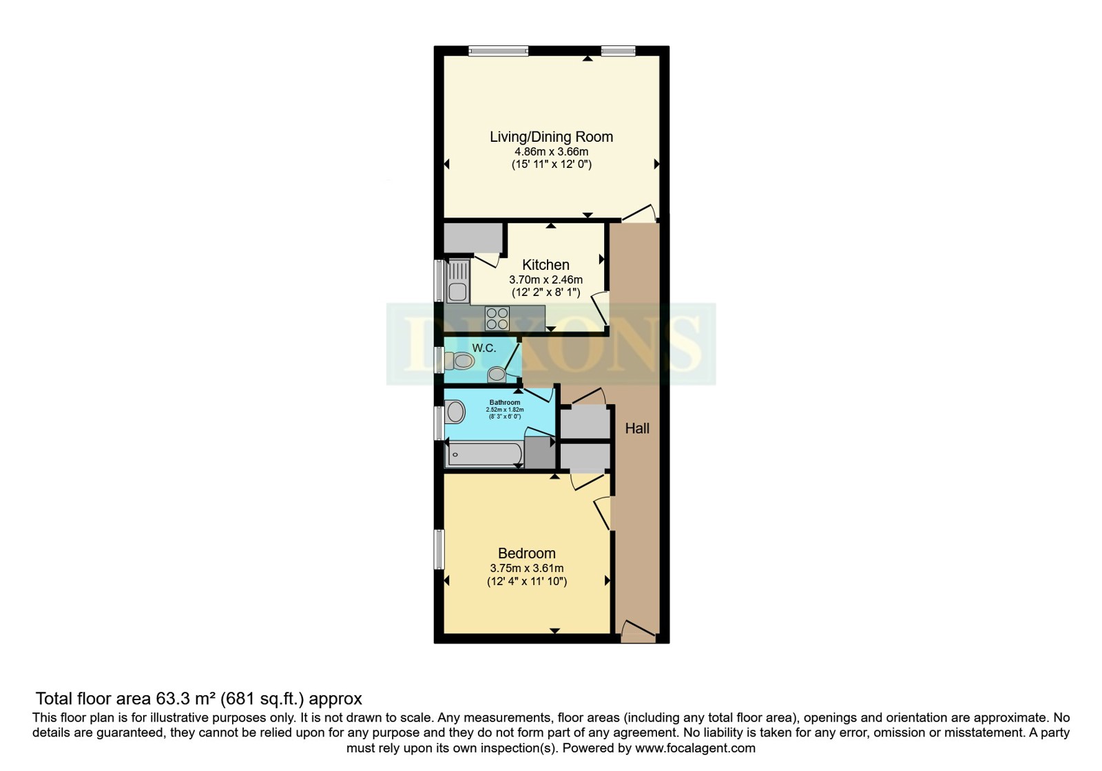 Moseley Court, Yardley Wood Road, Birmingham, West Midlands, B13 floorplan