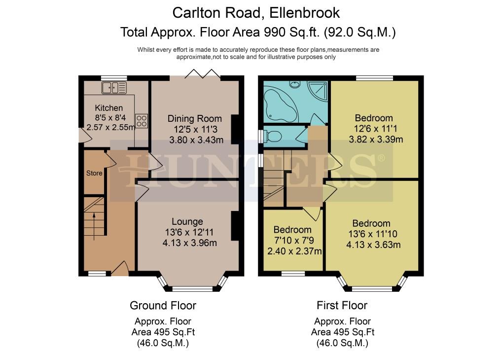 3 Bedrooms Semi-detached house for sale in Carlton Road, Worsley, Manchester M28