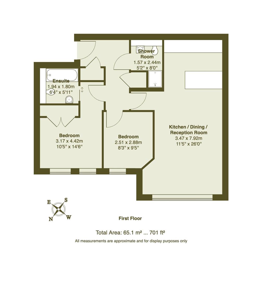 17 Plaza Heights, 12, Maud Road, Leyton floorplan