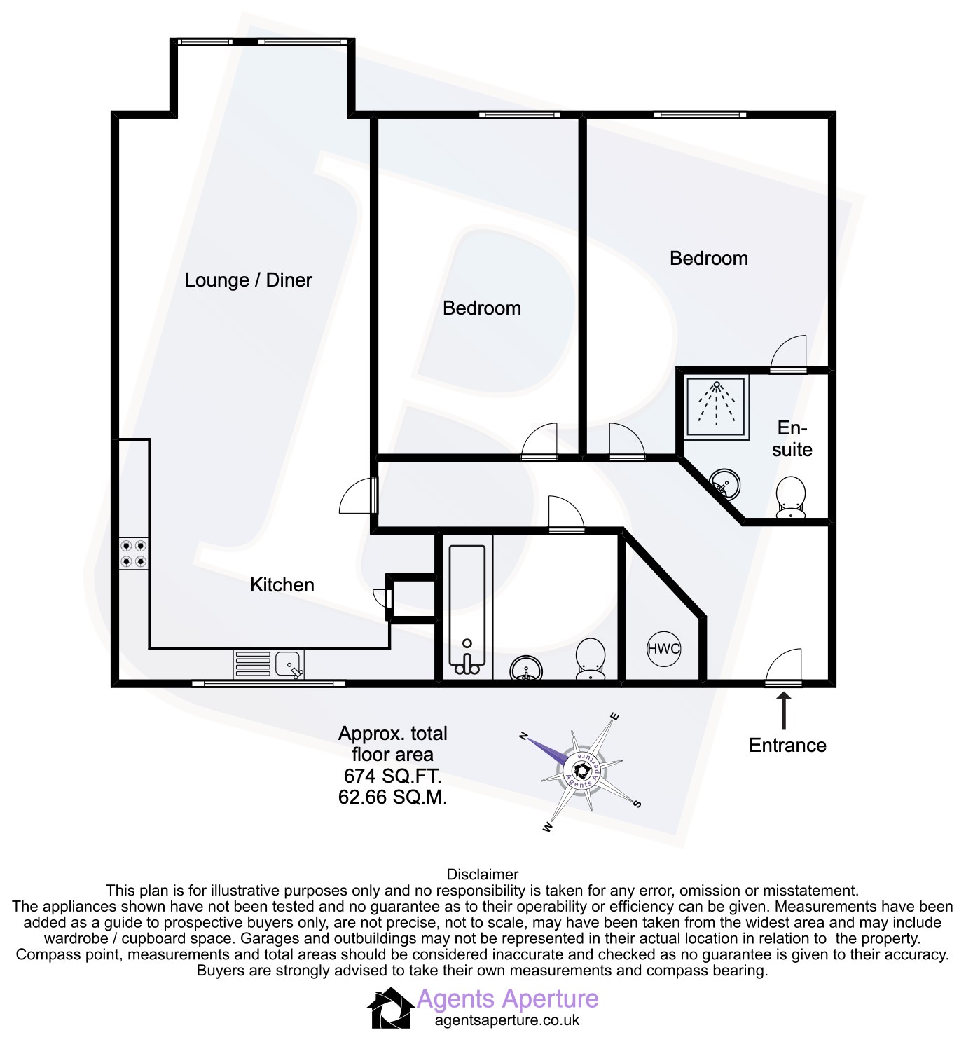 Flat 7,, Faraday Court, Basildon floorplan