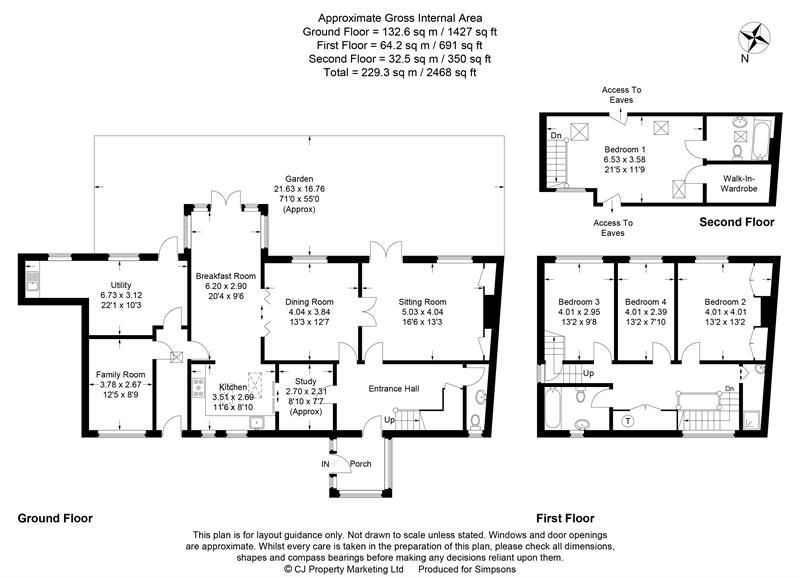 5 Bedrooms Semi-detached house for sale in Thame Lane, Culham, Abingdon OX14