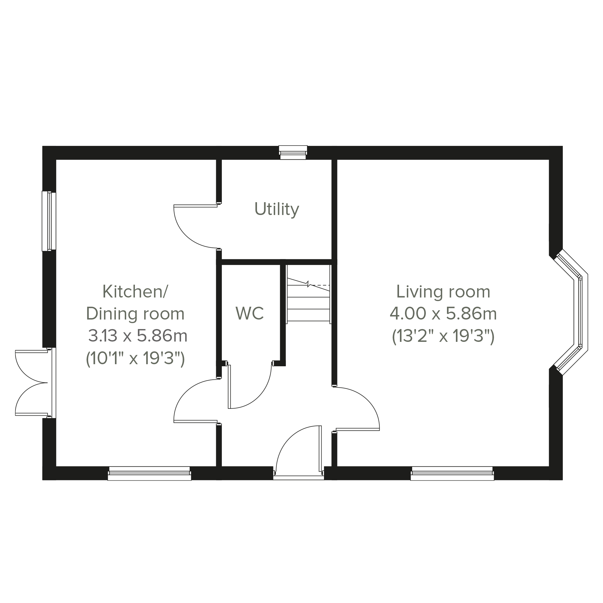148, Glasshouse Lane, Kenilworth floorplan