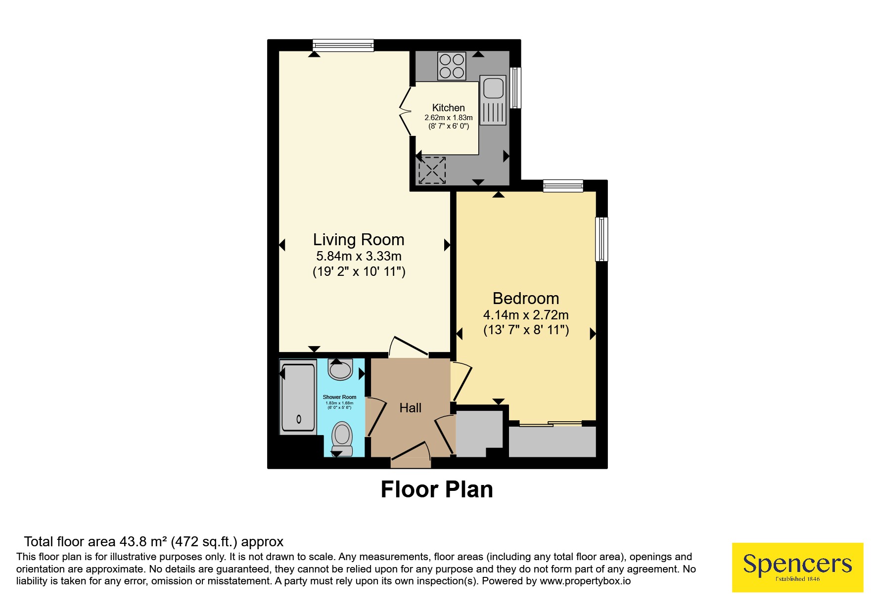 49 Rowleys Court,, Sandhurst Street, Leicester floorplan
