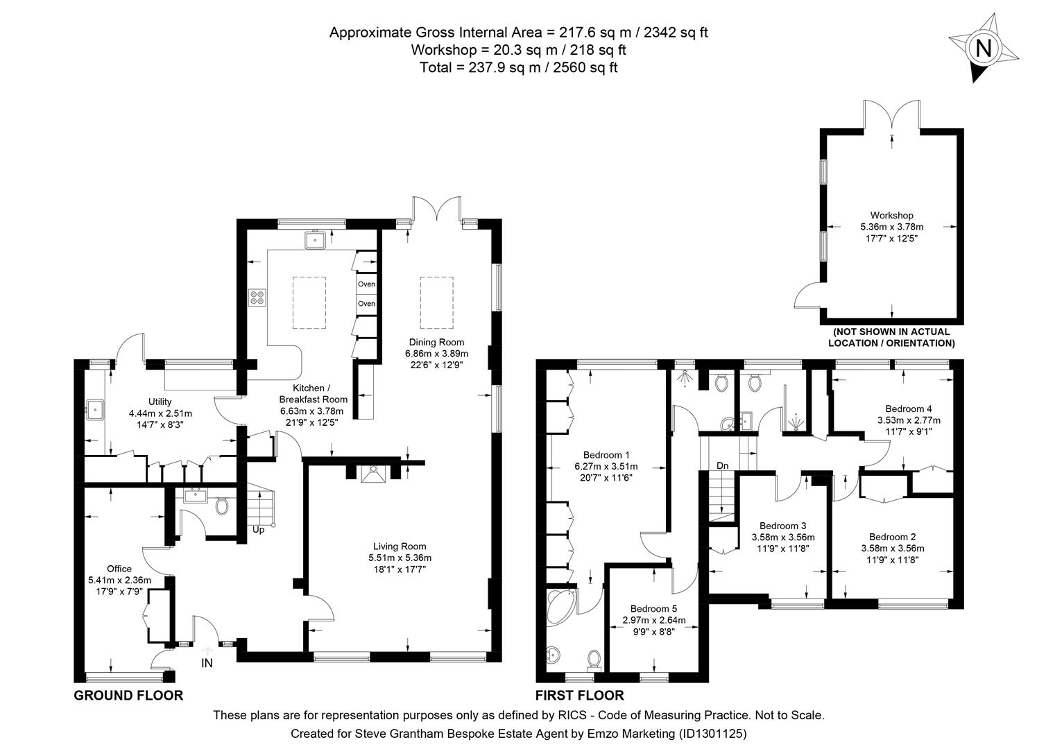 20, The Glade, Waterlooville floorplan