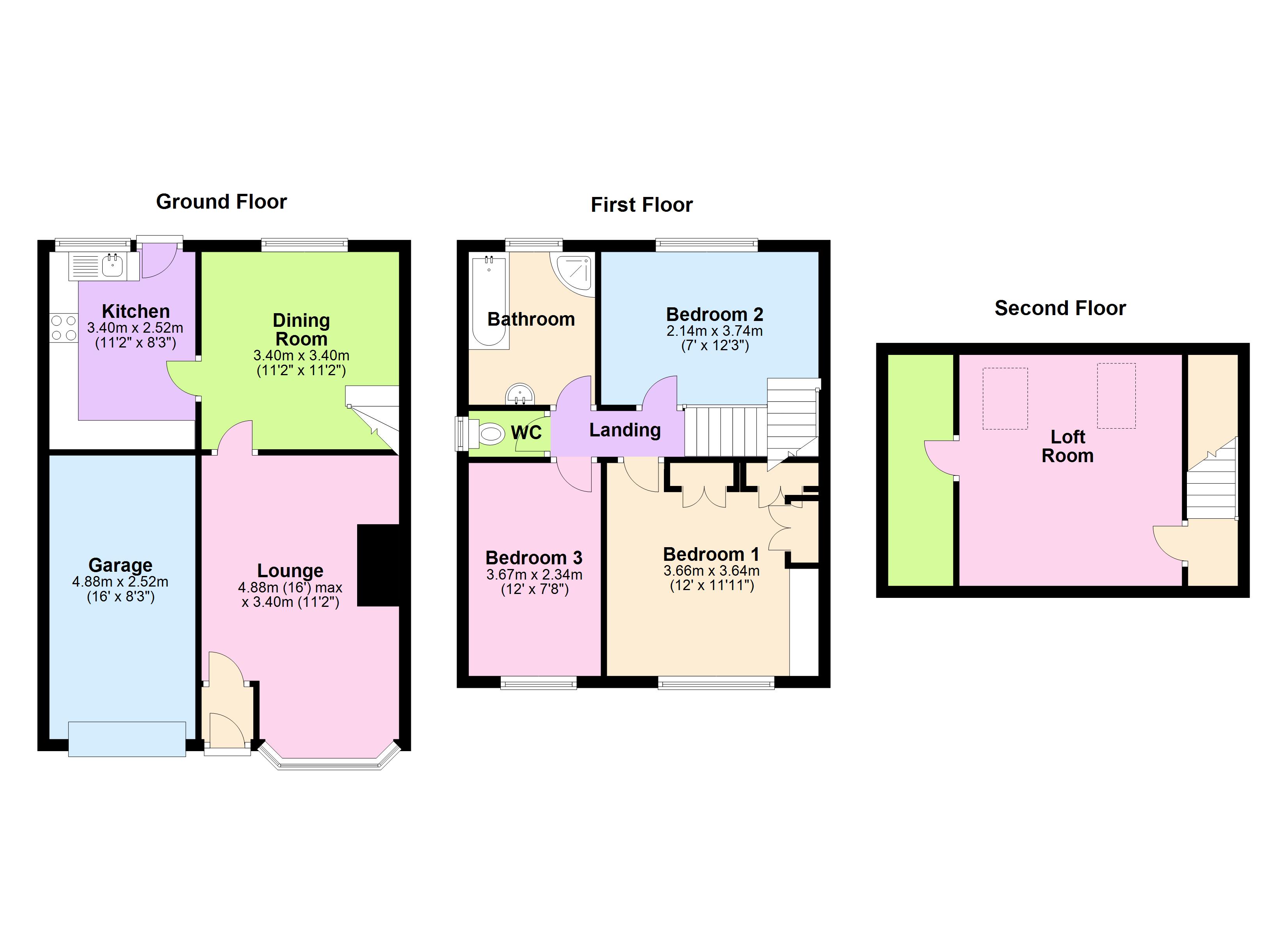 3 Bedrooms Semi-detached house to rent in Harrowby Lane, Farnworth BL4