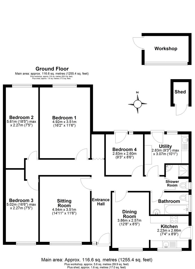 12, Charleton Way, Kingsbridge floorplan