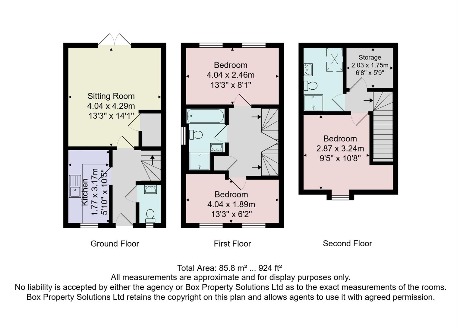 1, Wharfe Court, Otley floorplan