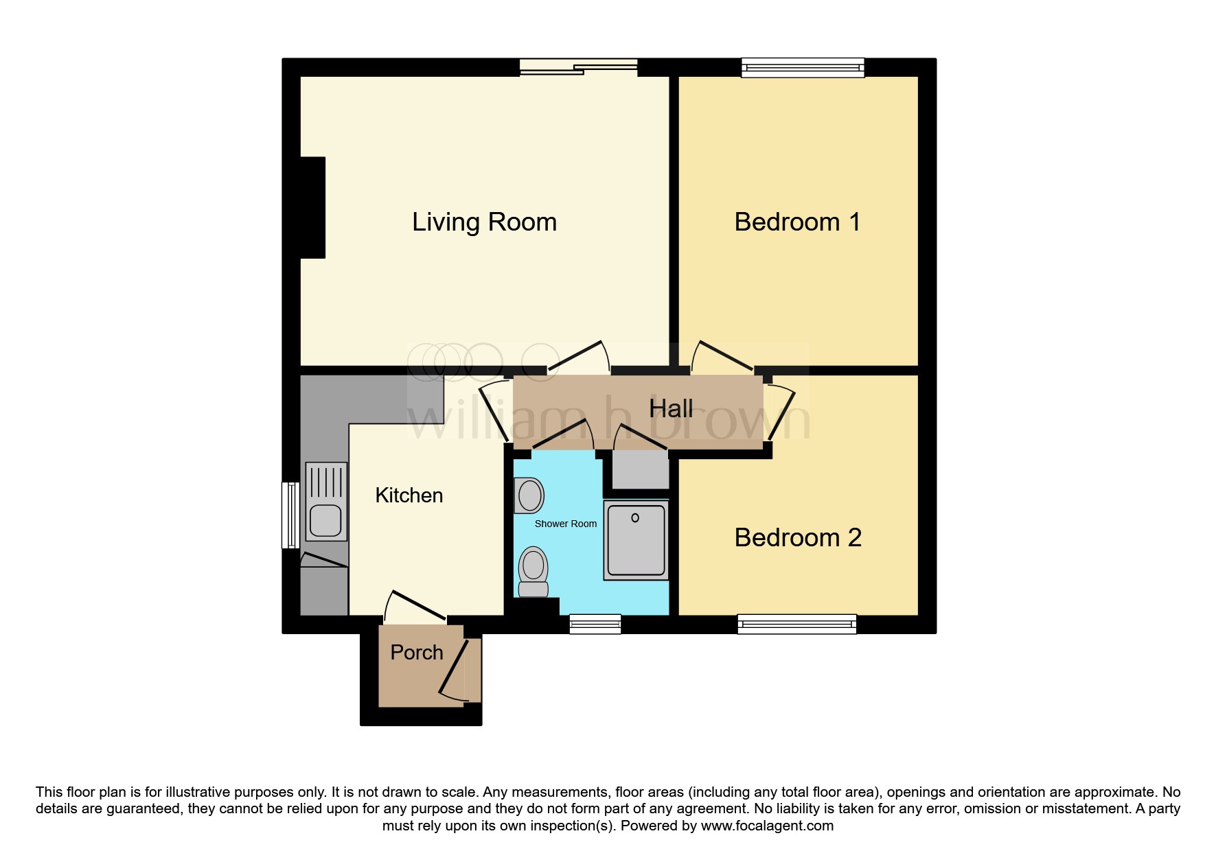 15, Maple Croft, LEEDS floorplan