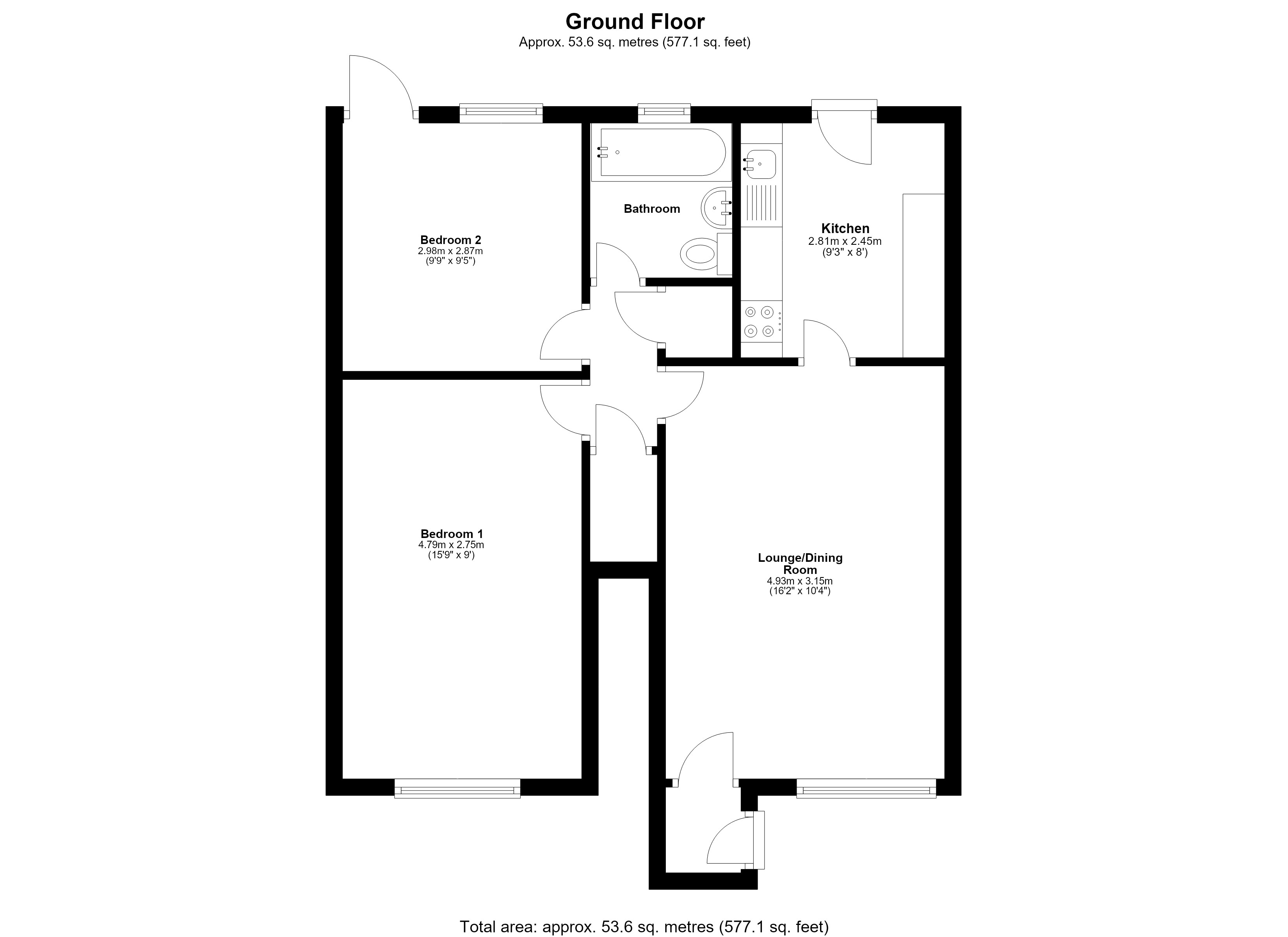Rowle Close, Milton Keynes floorplan