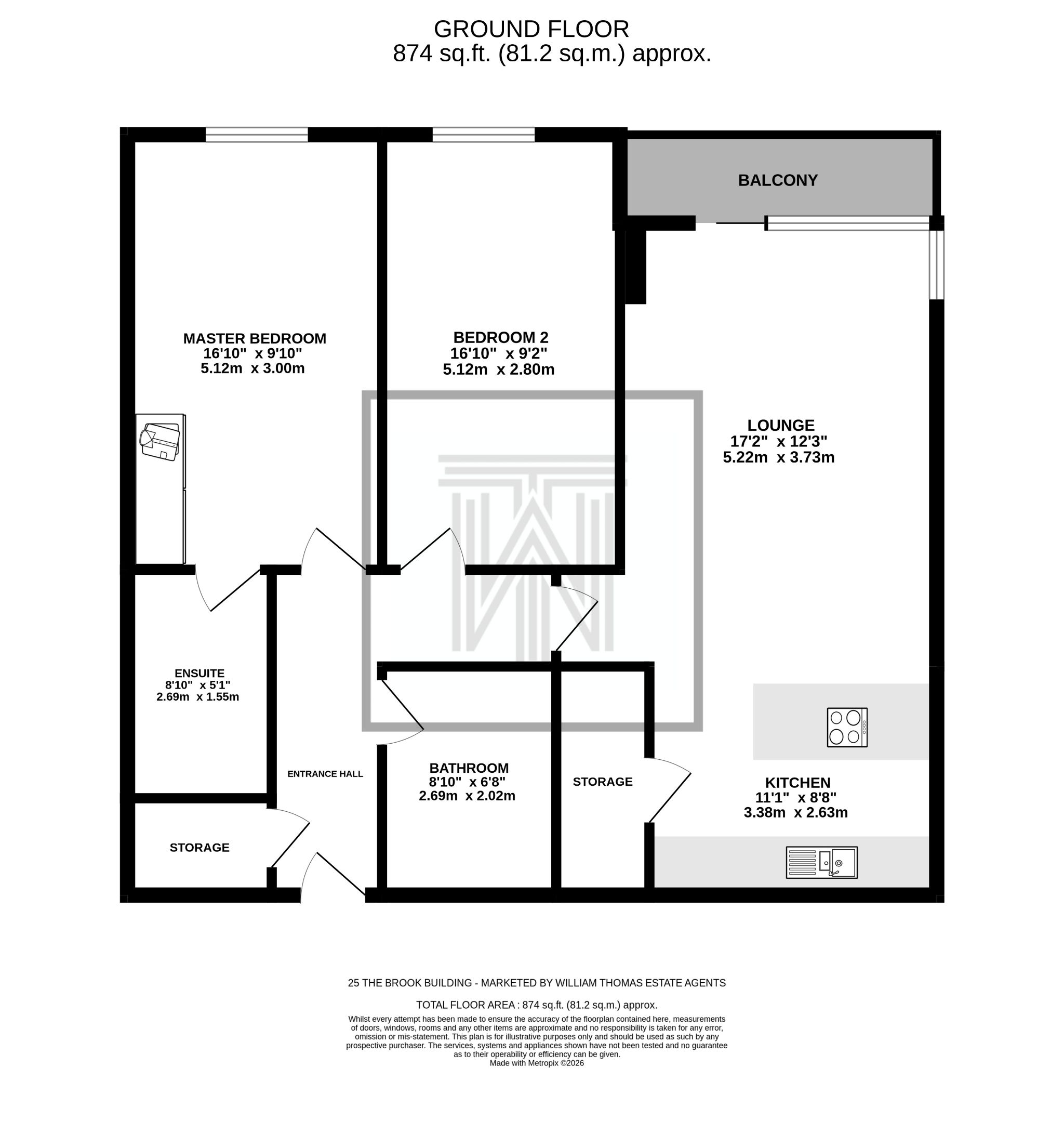 25 The Brook Building, Deakins Mill Way, Bolton floorplan