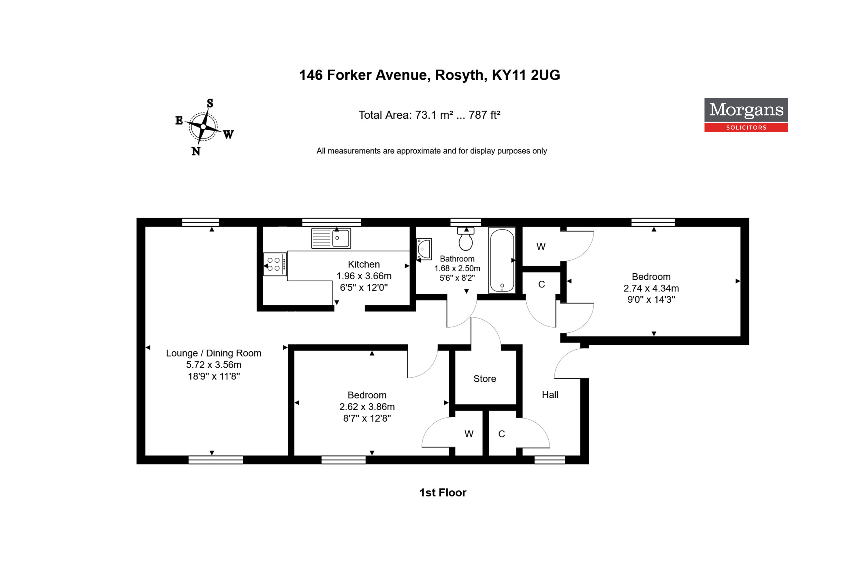 146, Forker Avenue, Rosyth floorplan